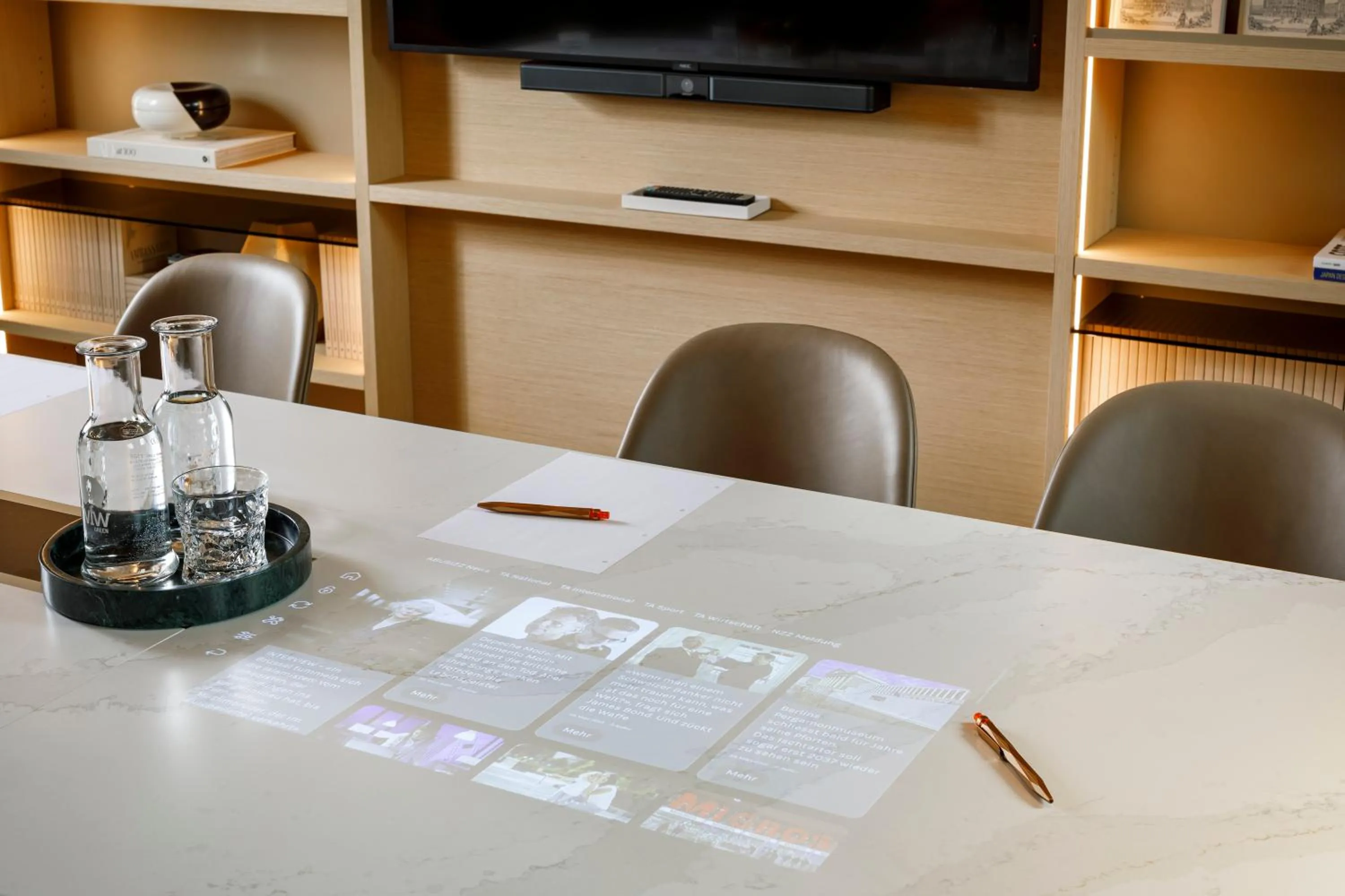 Meeting/conference room in Small Luxury Hotel Ambassador Zurich