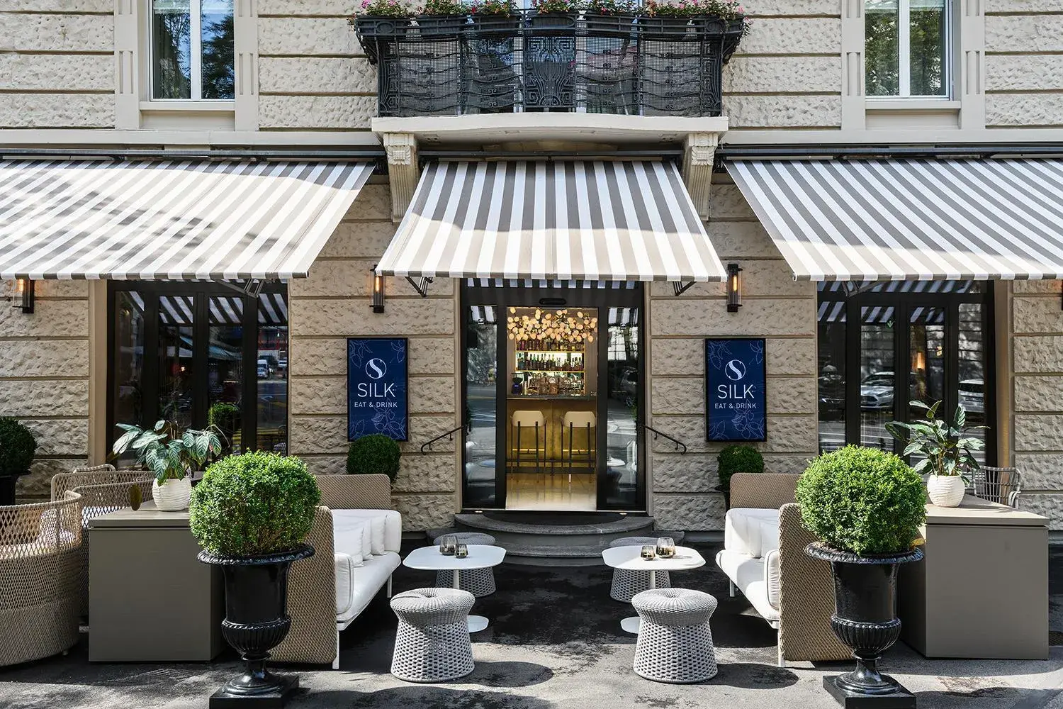 Facade/entrance in Small Luxury Hotel Ambassador Zurich Facade/entrance in Small Luxury Hotel Ambassador Zurich