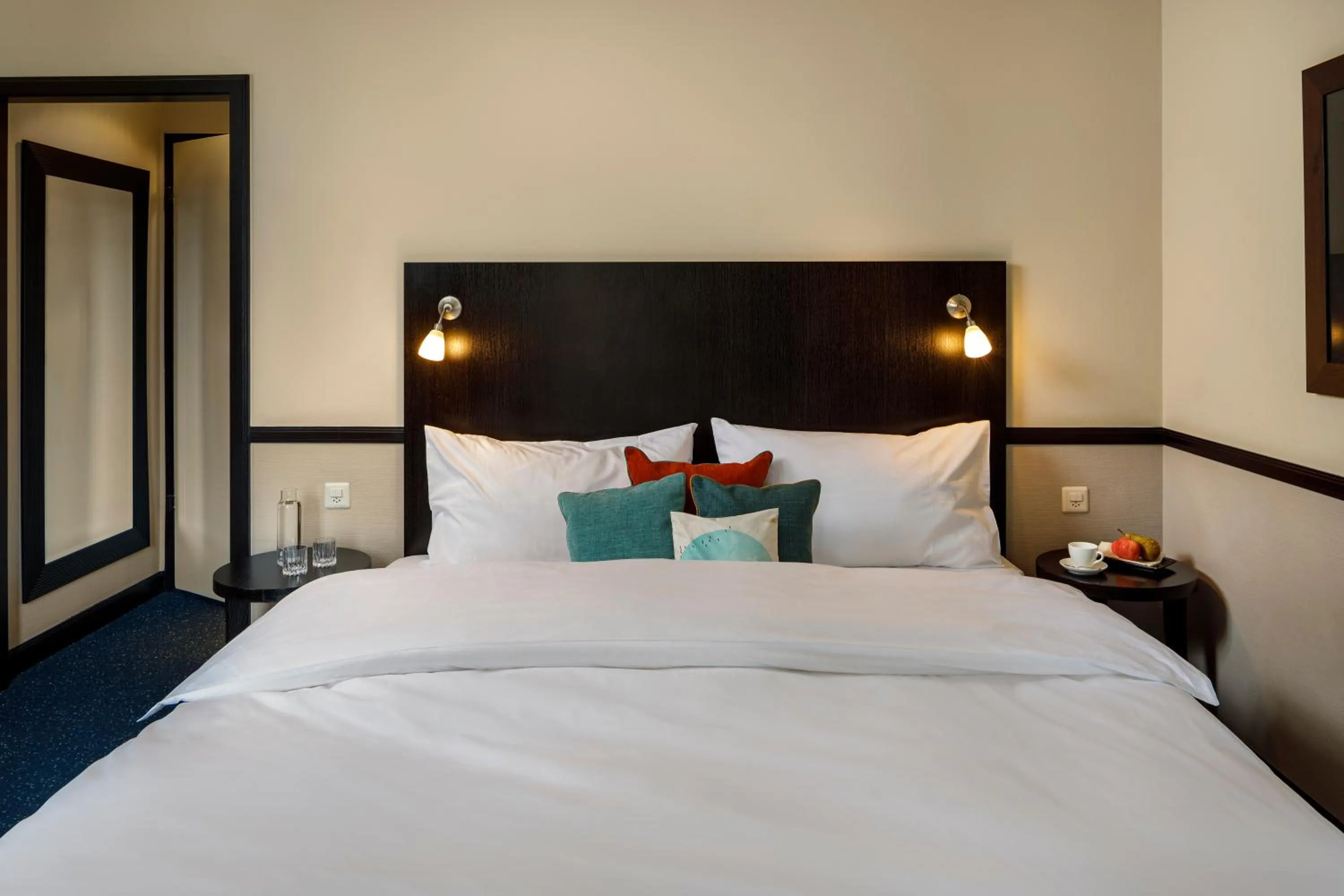 Bed in Opera Hotel Zürich