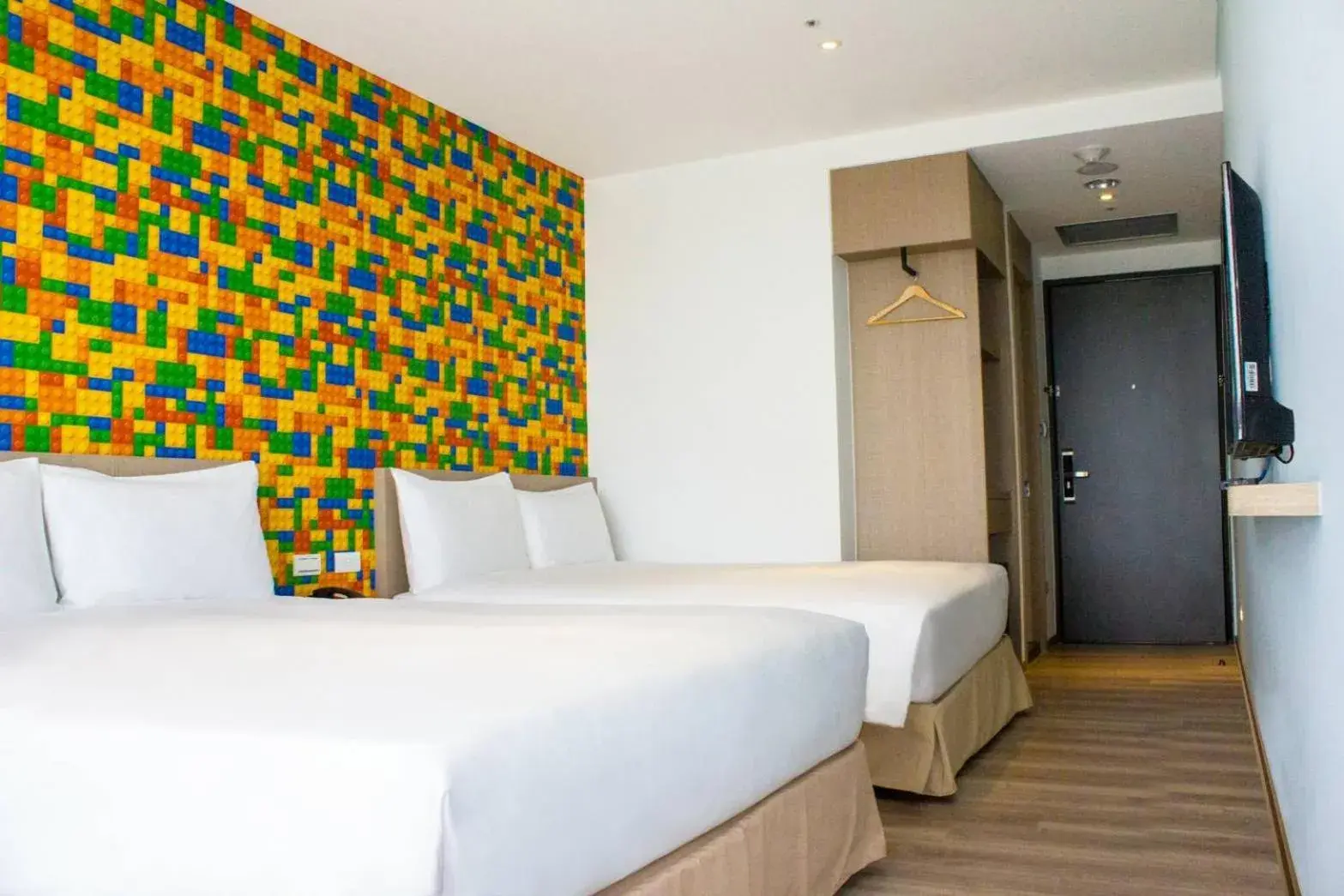 Bed in The Brick Hotel Bed in The Brick Hotel