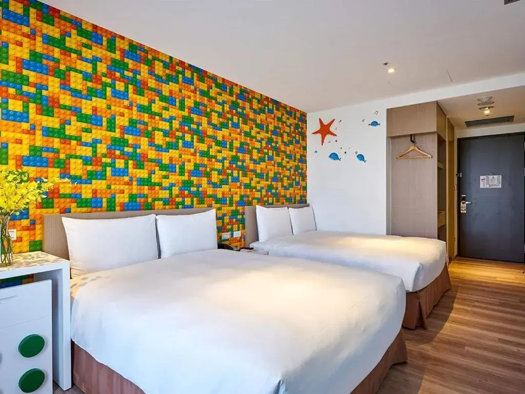 Bed in The Brick Hotel Bed in The Brick Hotel