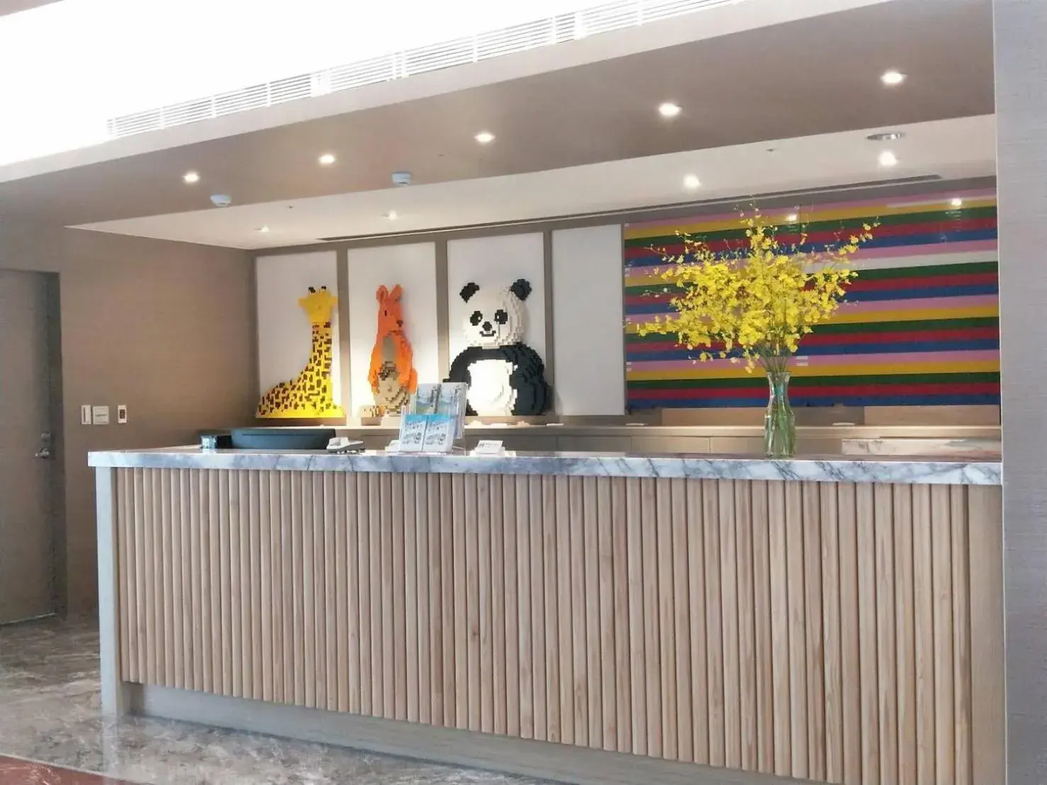 Lobby or reception in The Brick Hotel Lobby or reception in The Brick Hotel