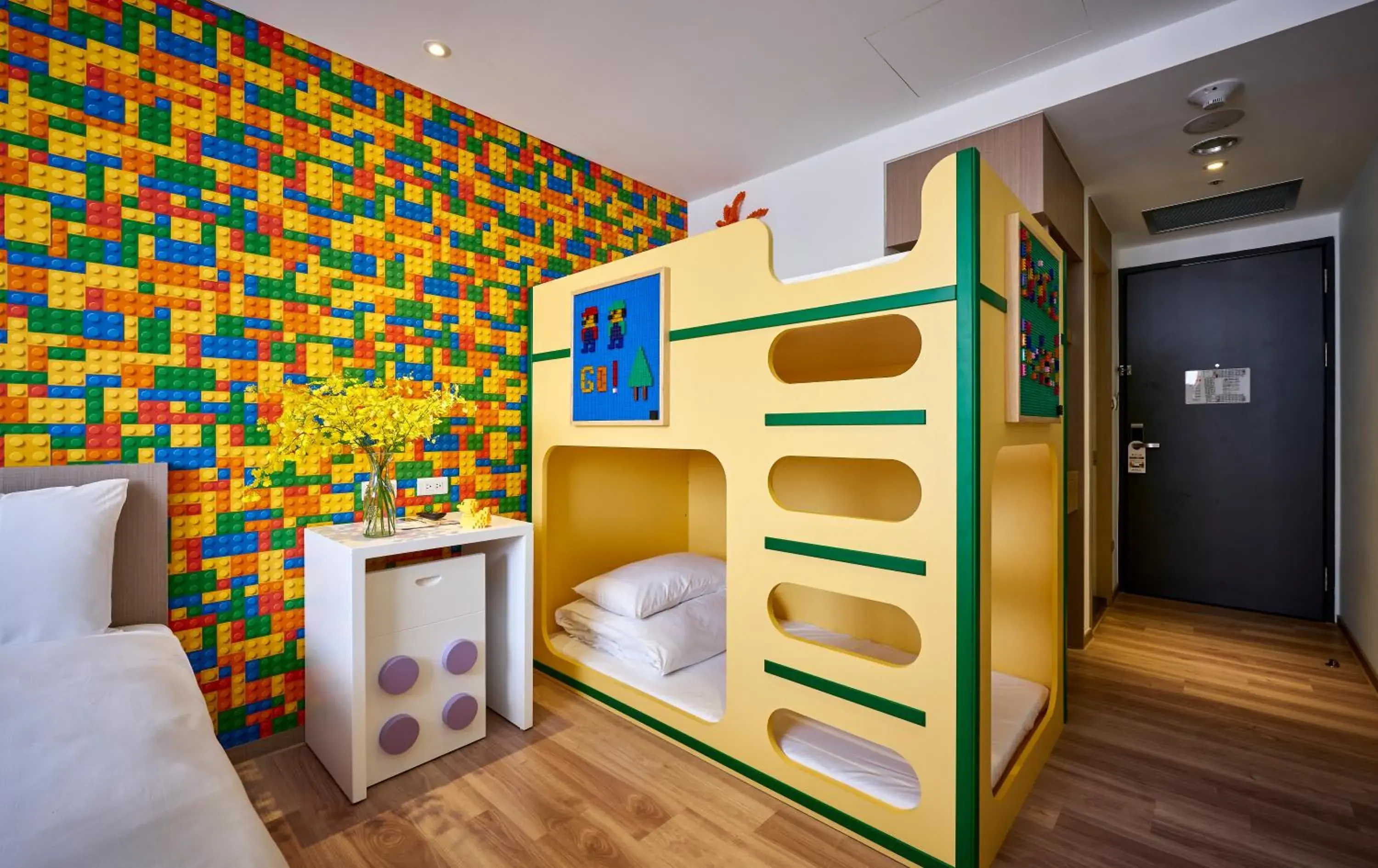 Bed in The Brick Hotel Bed in The Brick Hotel