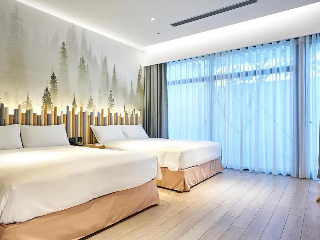 Bed in The Brick Hotel