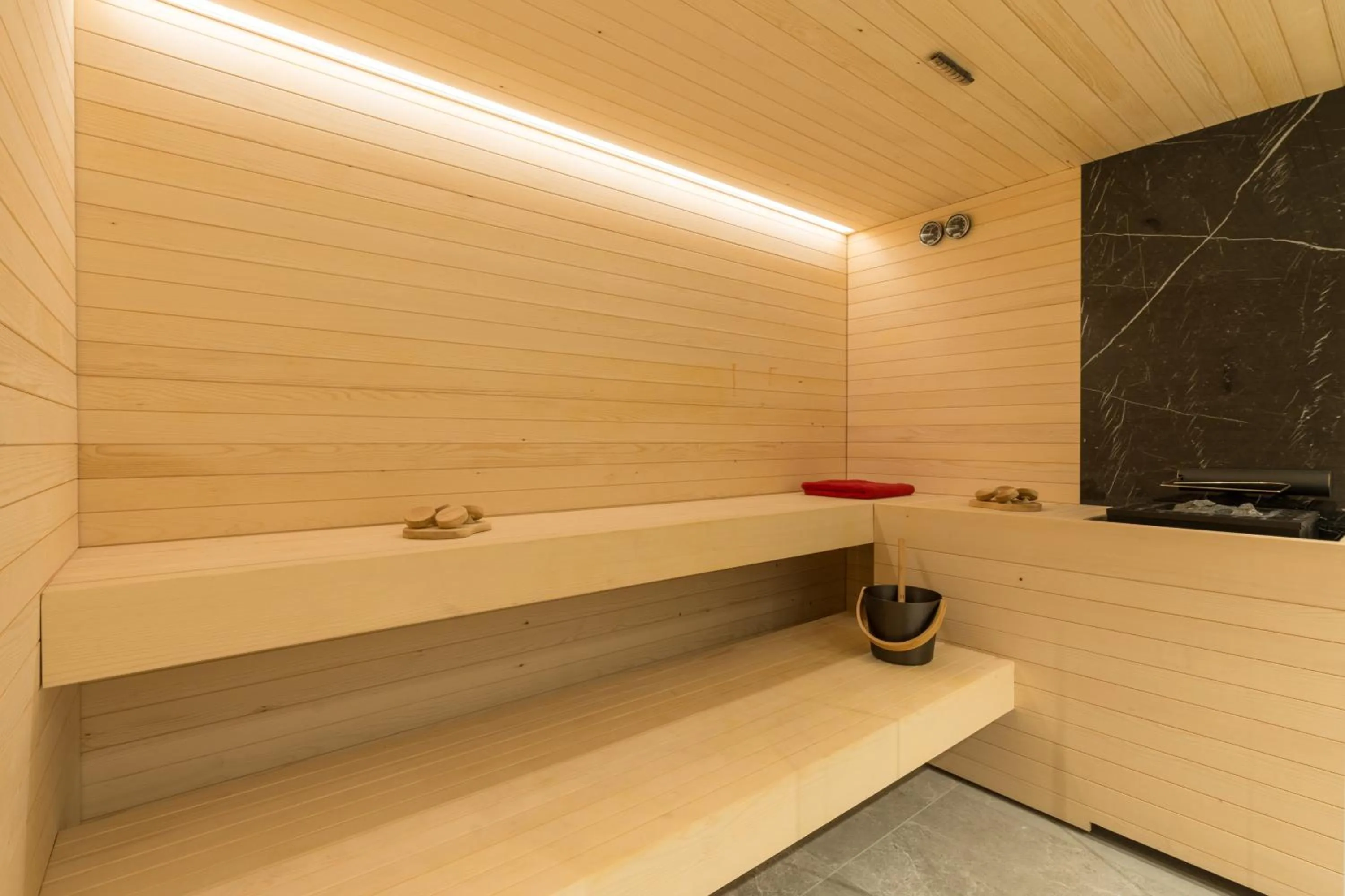 Spa and wellness centre/facilities in Hotel Beau Rivage