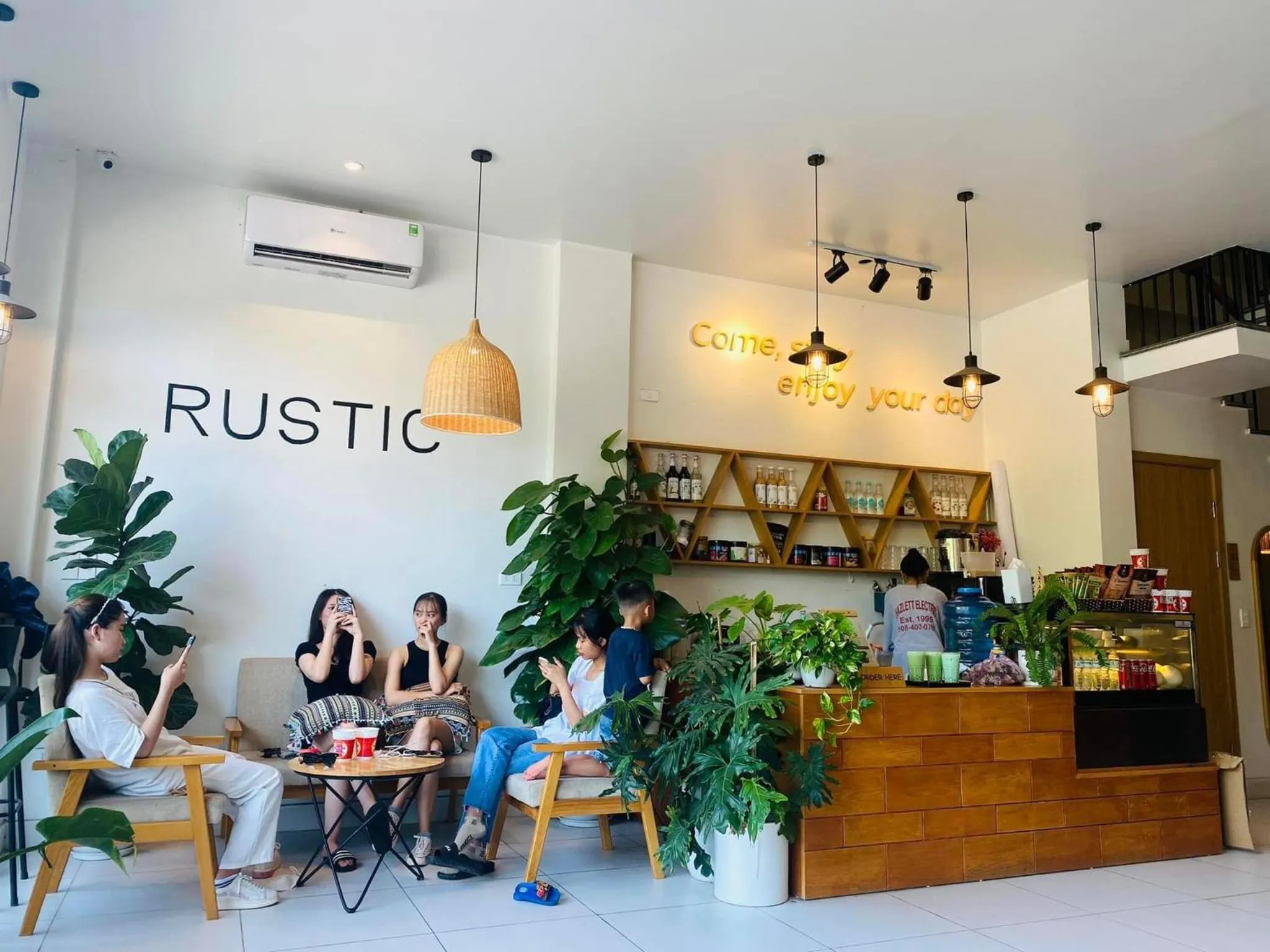 Lobby or reception in Rustic house