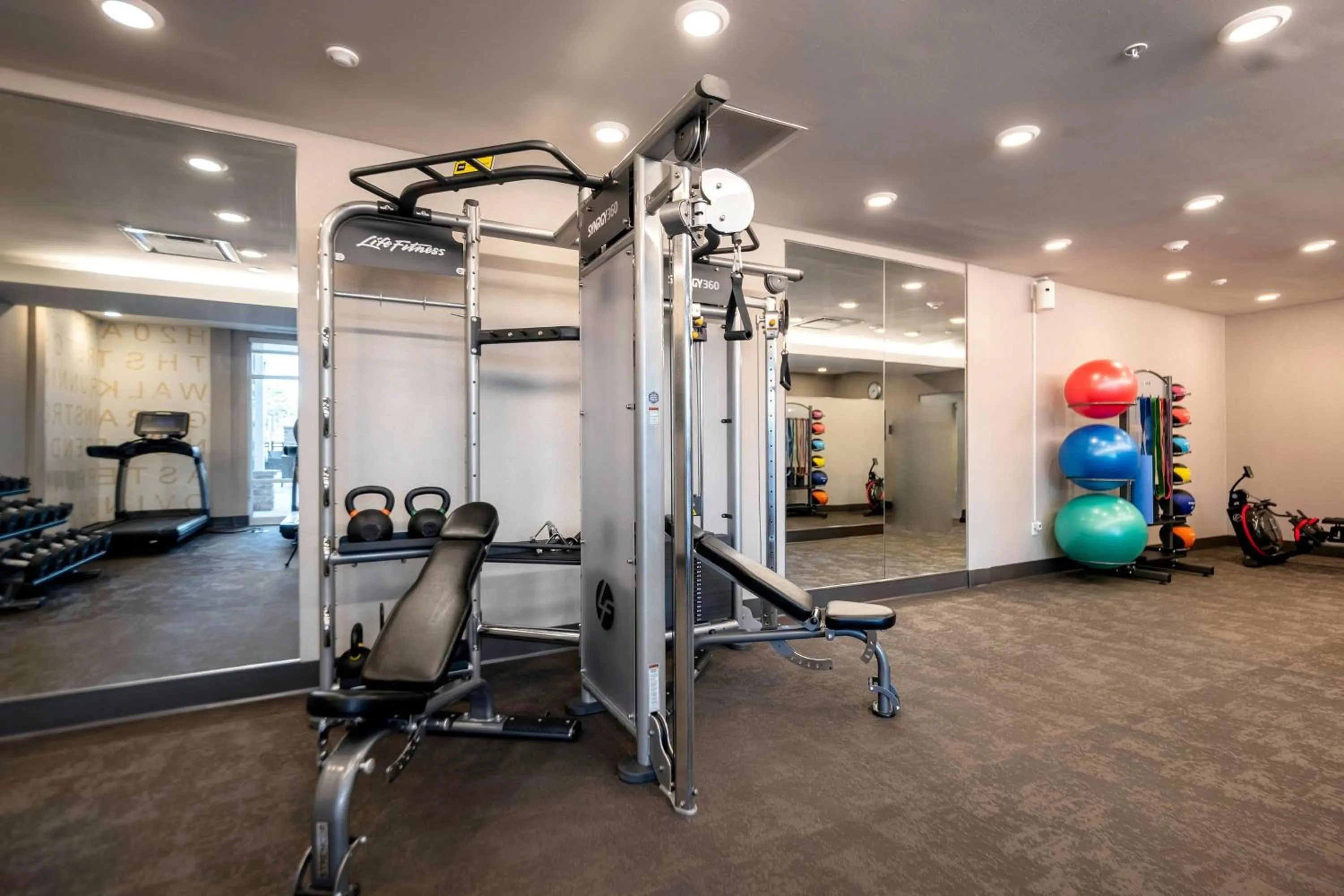 Fitness centre/facilities in Residence Inn by Marriott Richmond at the Notch