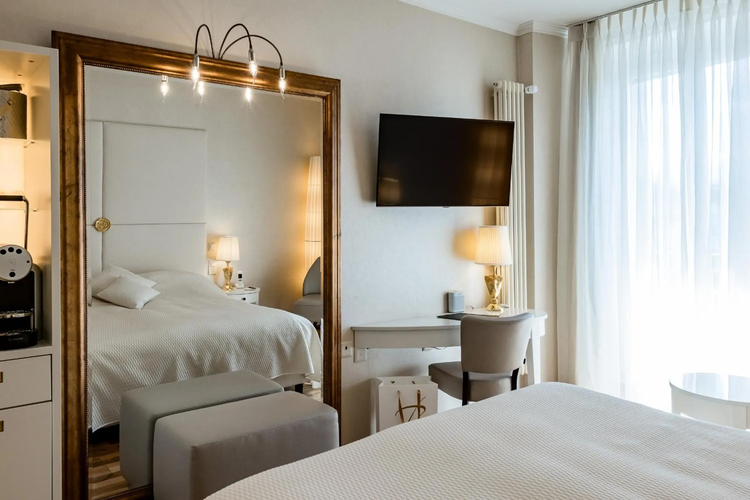 Bed in Hotel des Balances