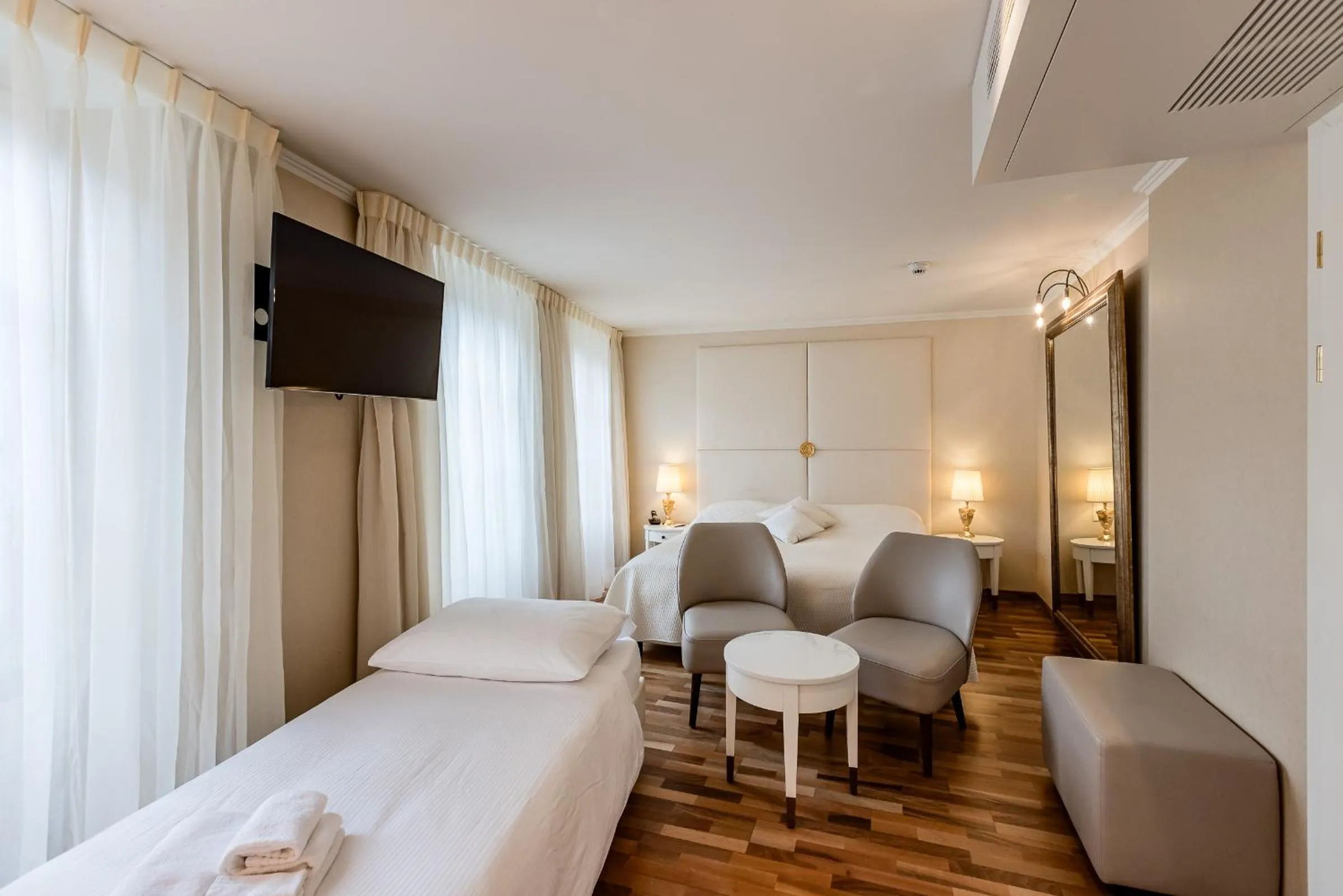 Bed in Hotel des Balances