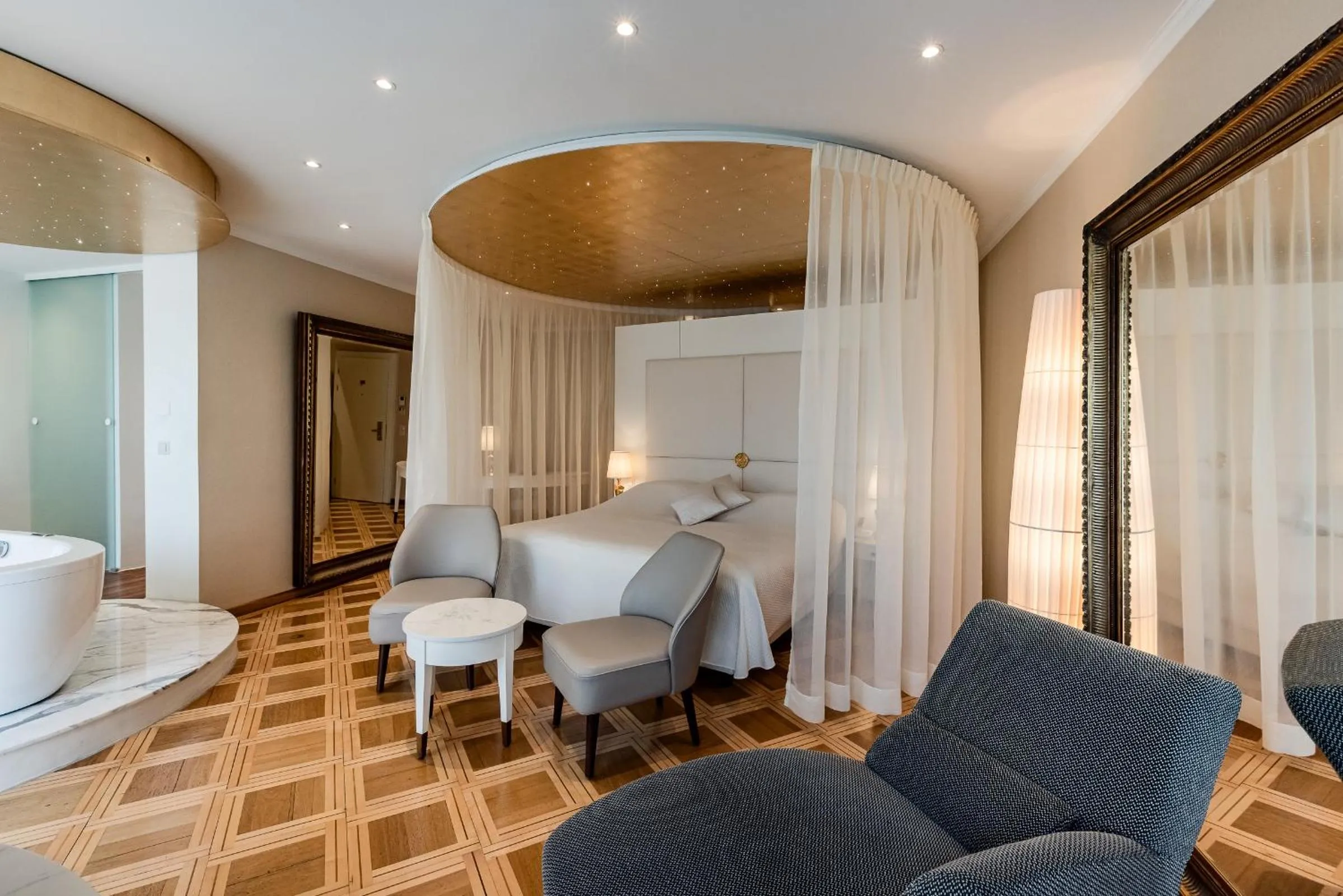 Bed in Hotel des Balances