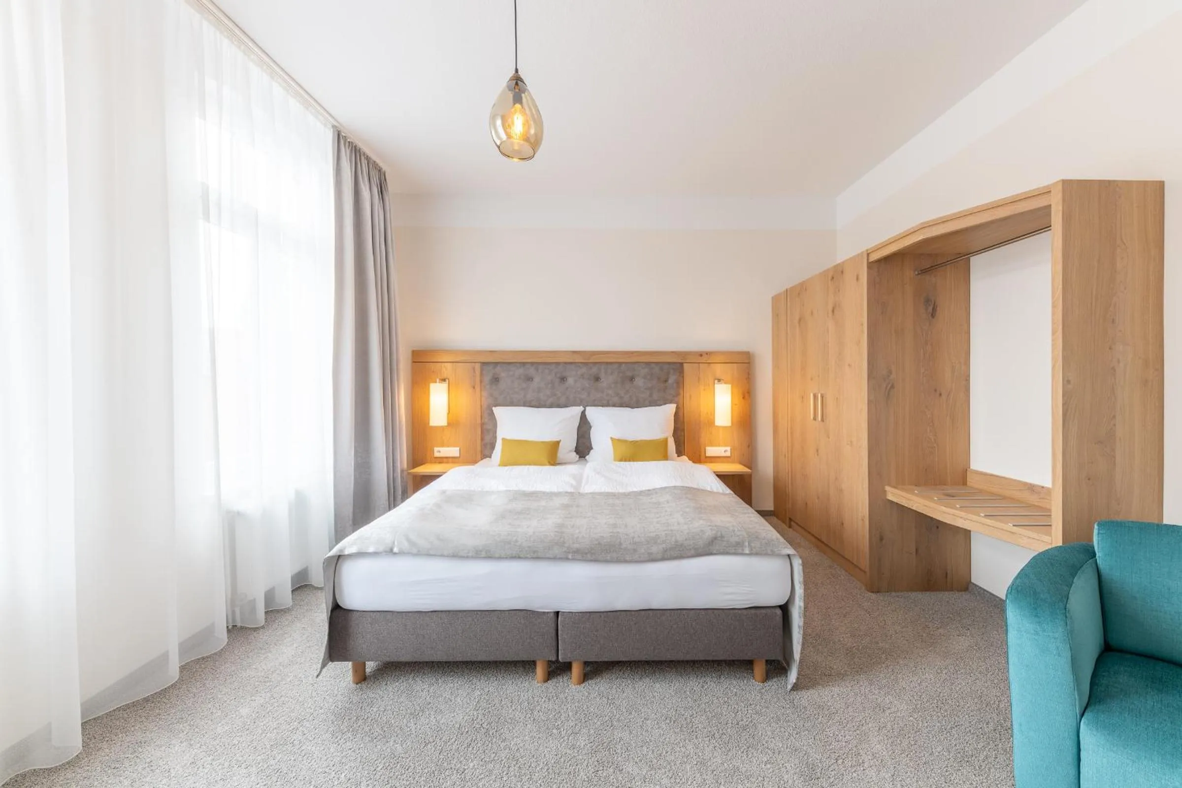 Bed in 24/7 Selfcheckin