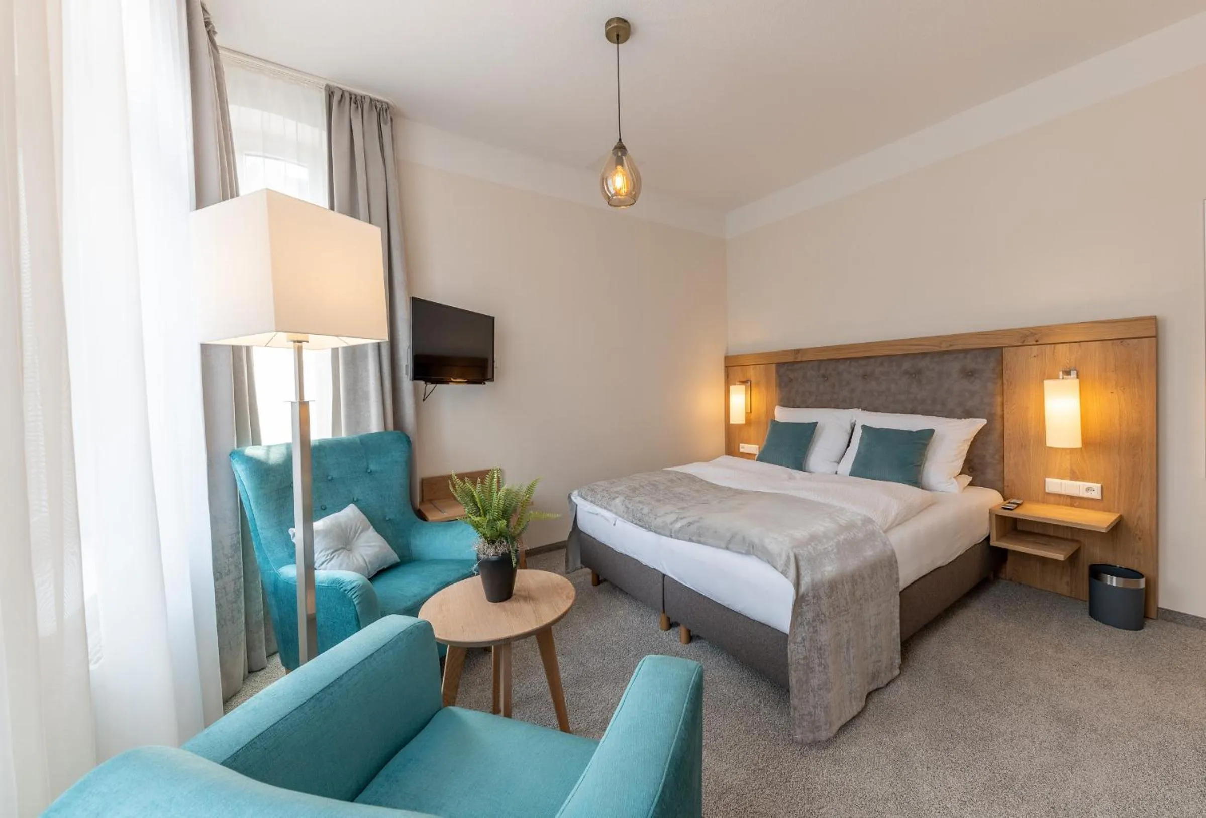 Bed in 24/7 Selfcheckin