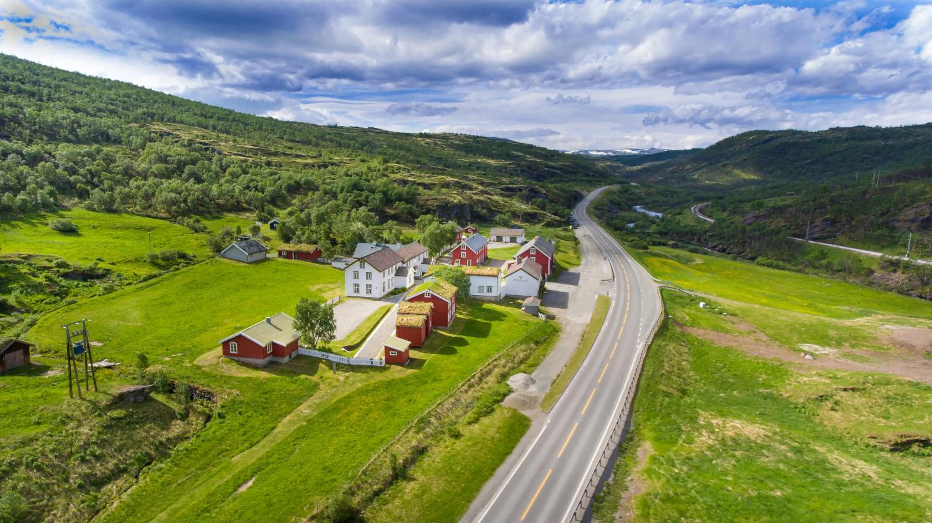 Bird's eye view in Frich`s Kongsvold