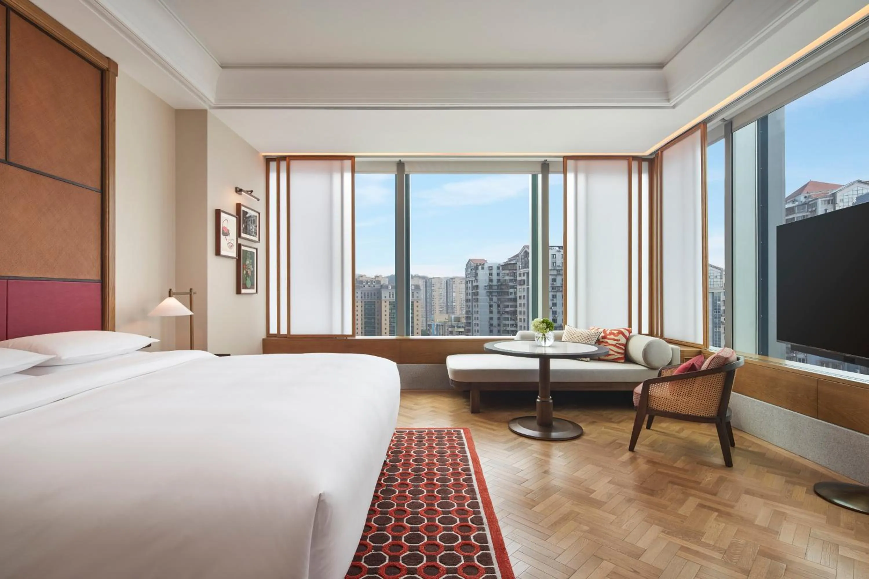 Bedroom, Bed in Andaz Xiamen, By Hyatt