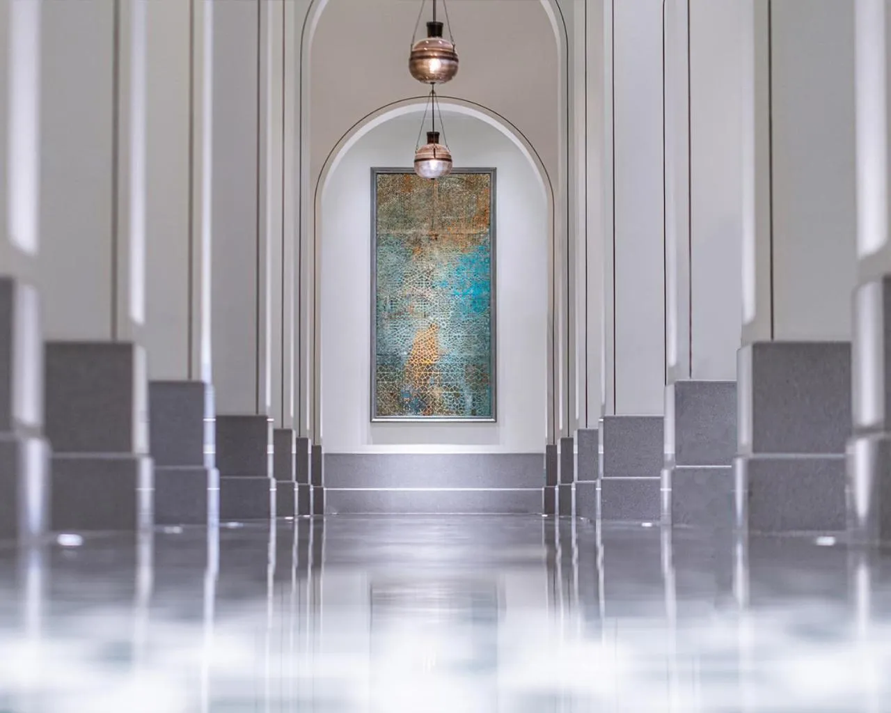 Decorative detail in Andaz Xiamen, By Hyatt