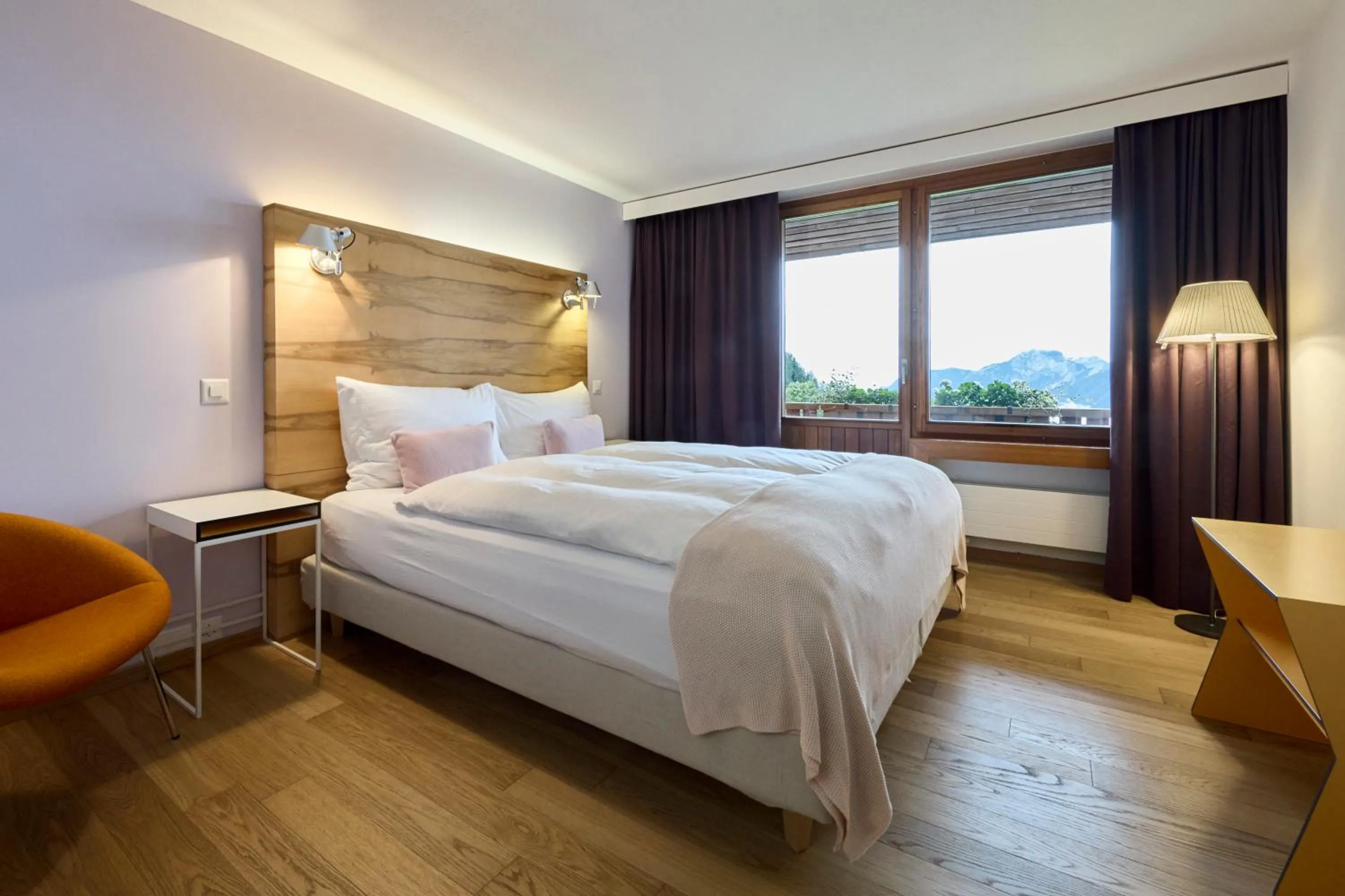 Bed in Wellness Hotel Stoos