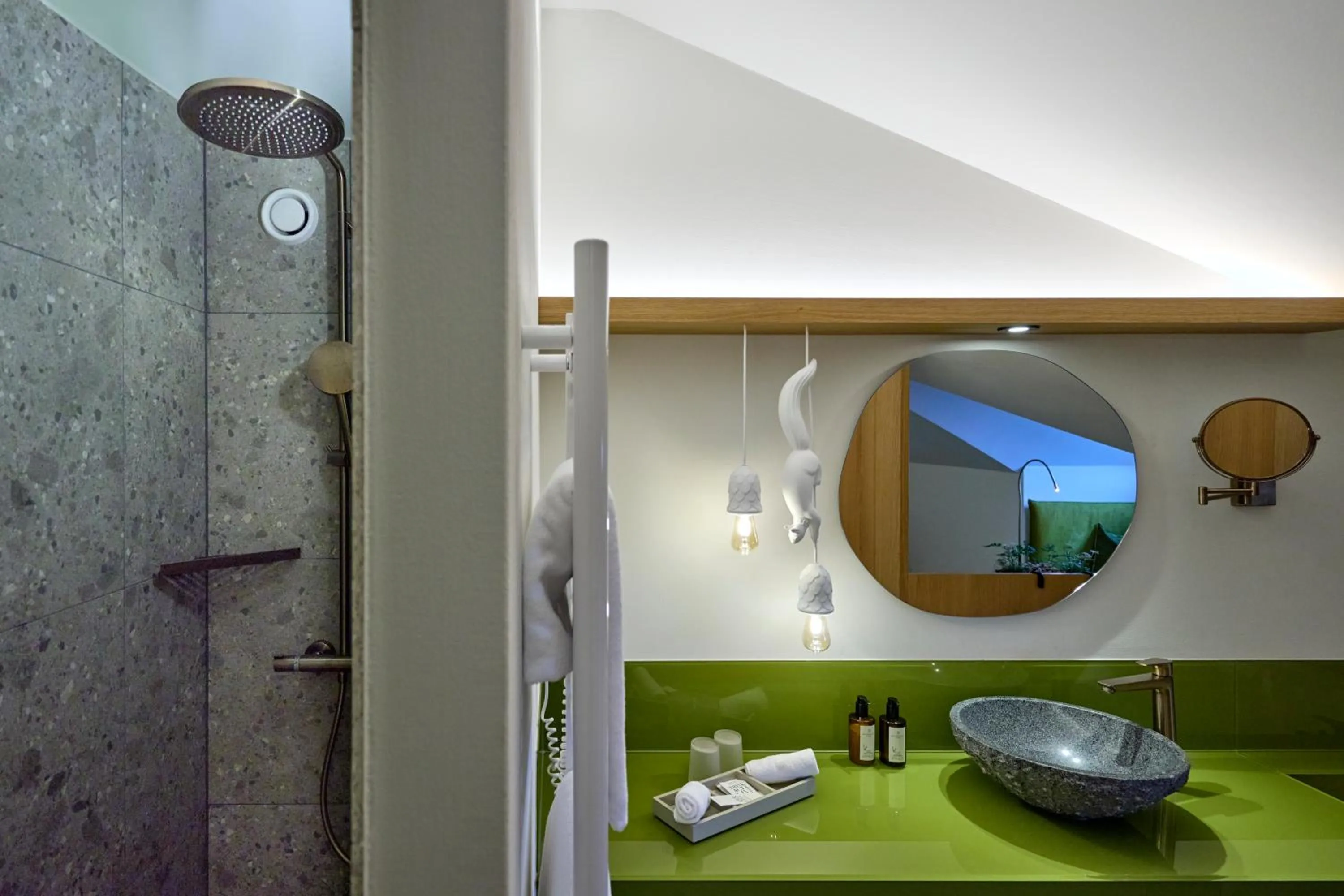 Shower in Wellness Hotel Stoos