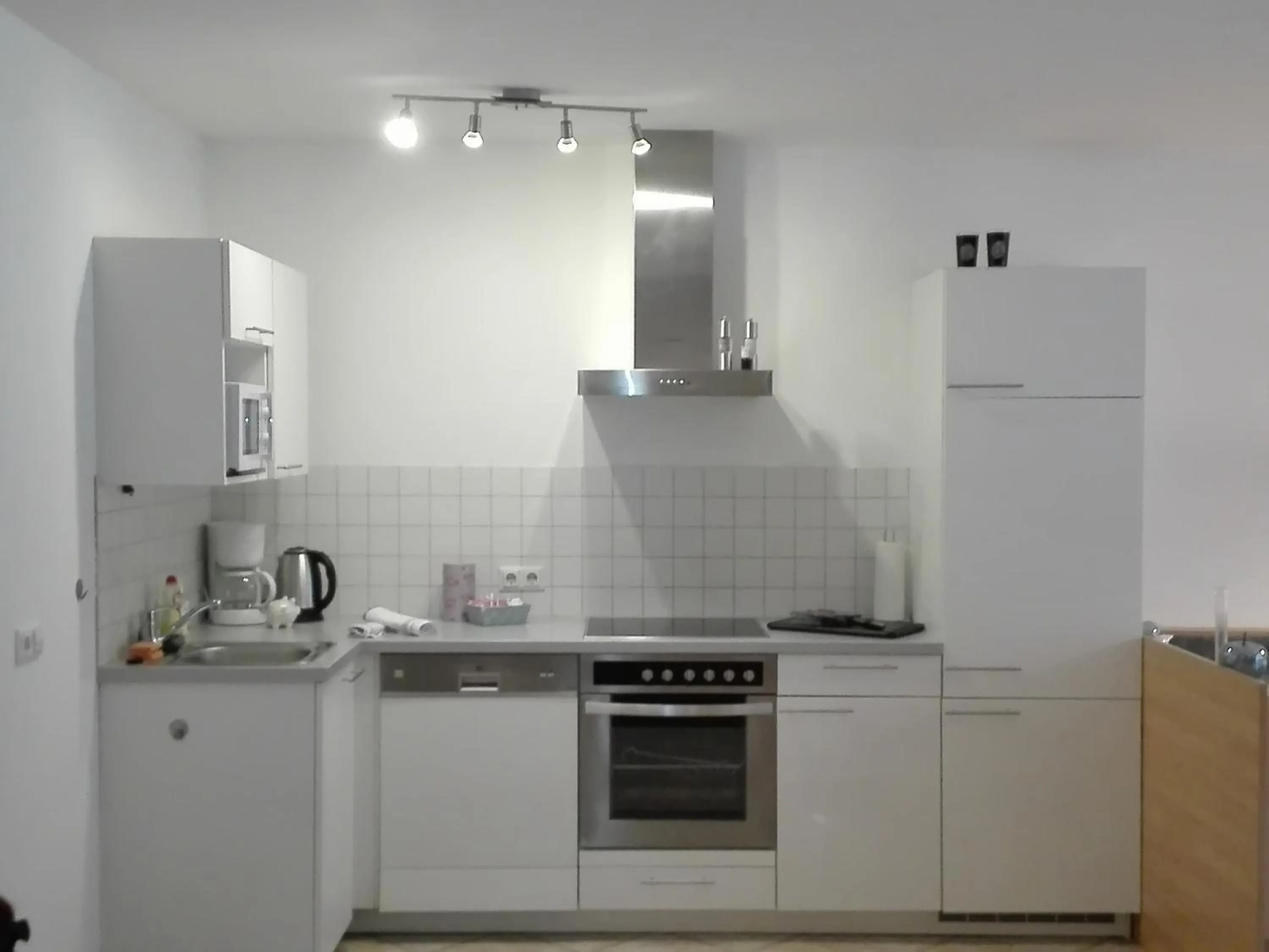 Kitchen or kitchenette in Apartment "das SCHILLERS Spa"