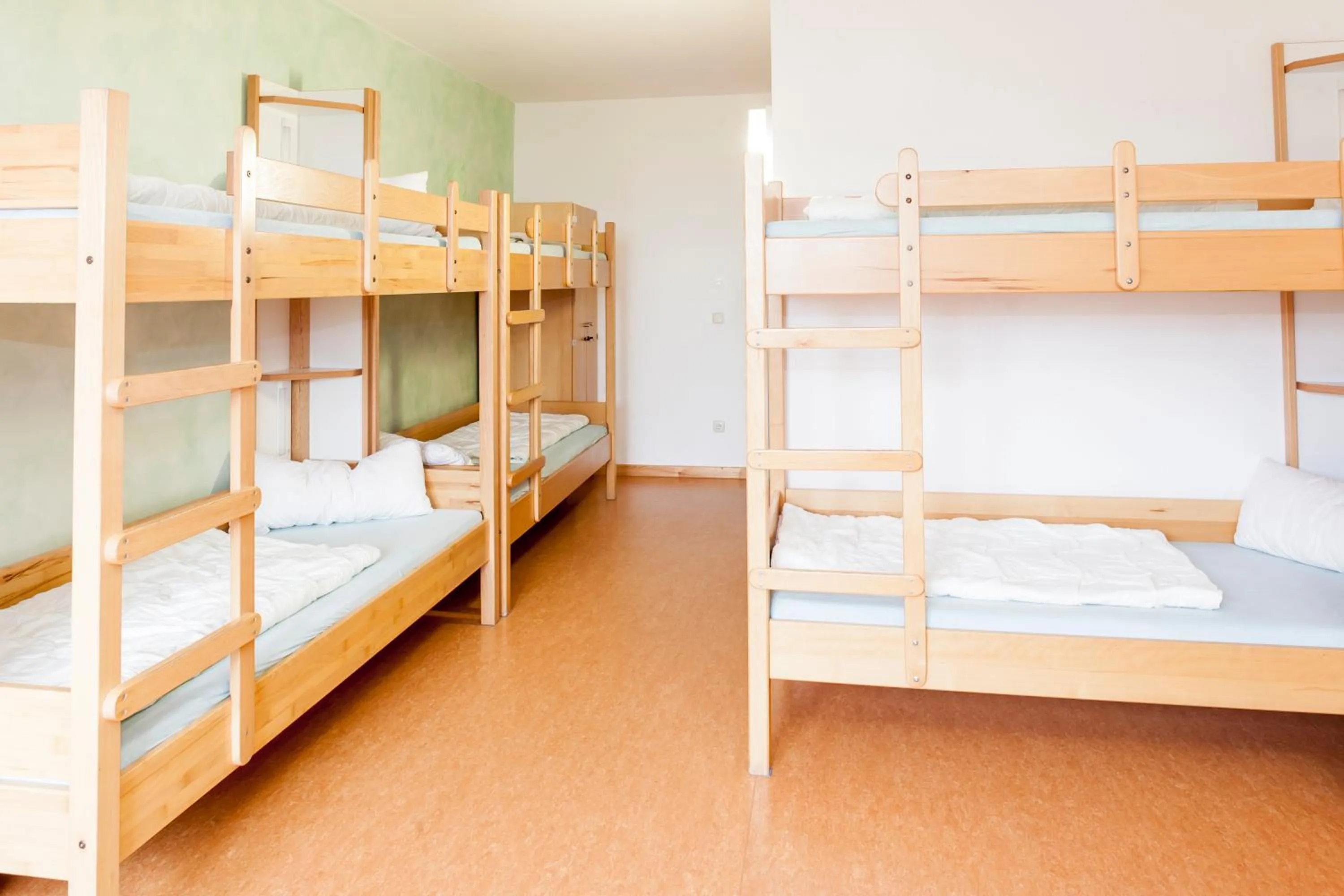 Single Bed in Female Dormitory Room in Jugendherberge Berchtesgaden