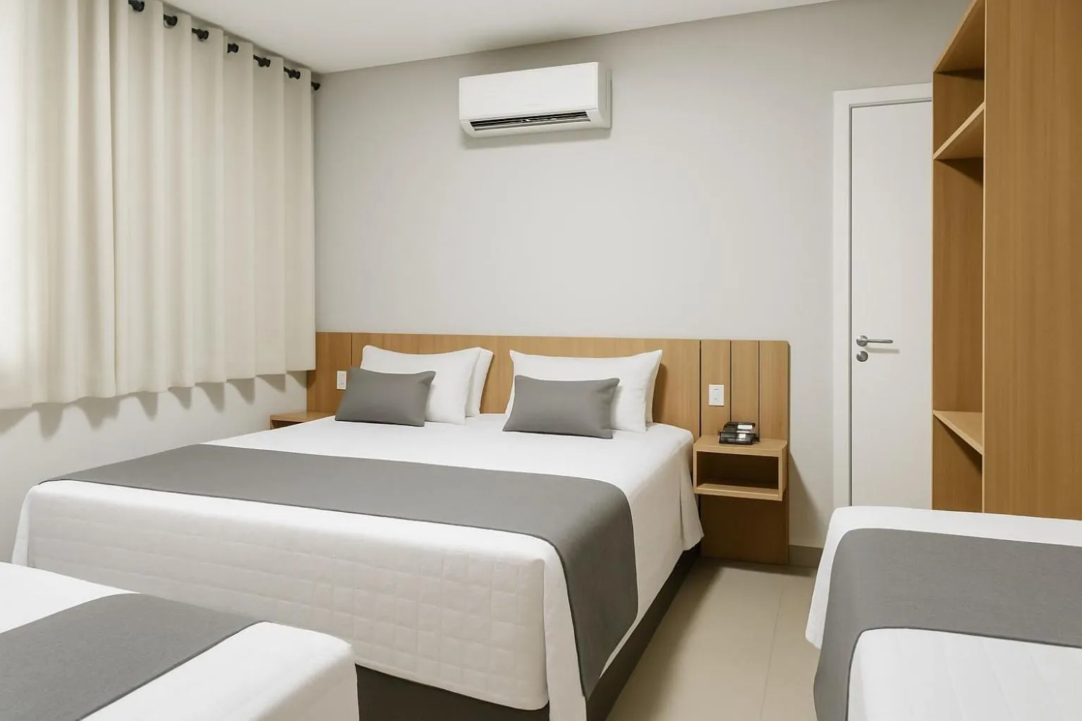 Bed in Hotel Solar Bela Vista