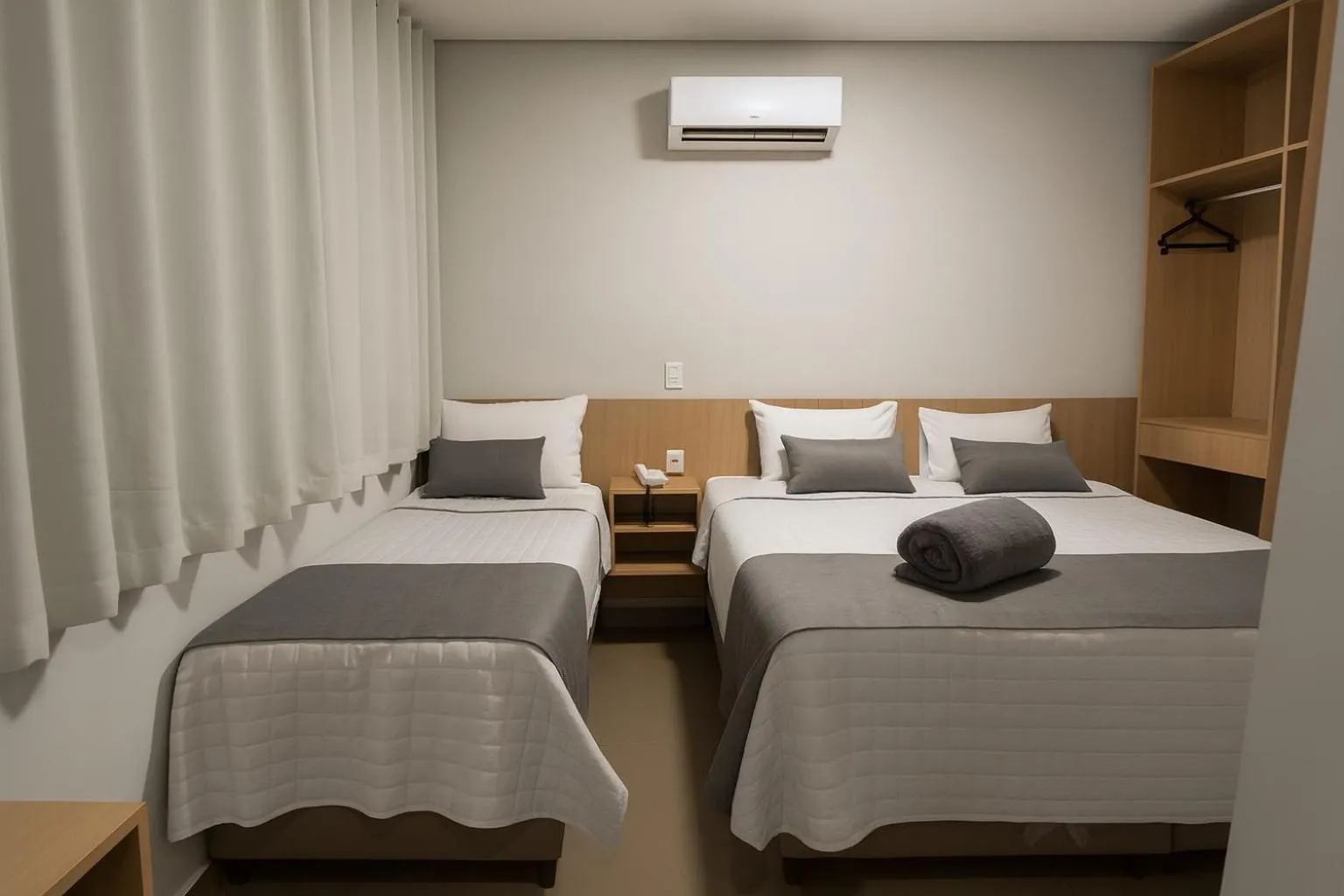 Bed in Hotel Solar Bela Vista