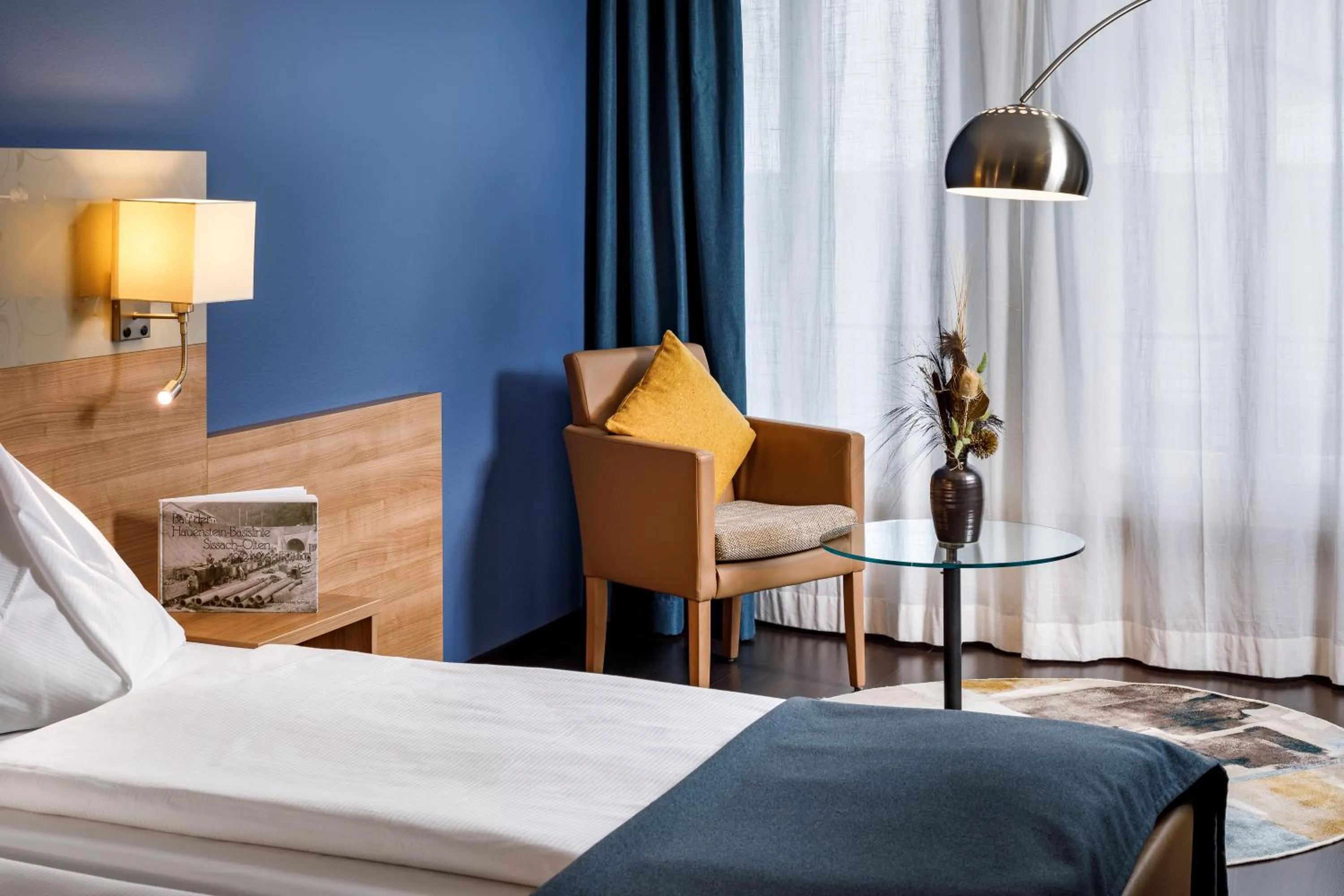 Bed in Hotel Olten Swiss Quality