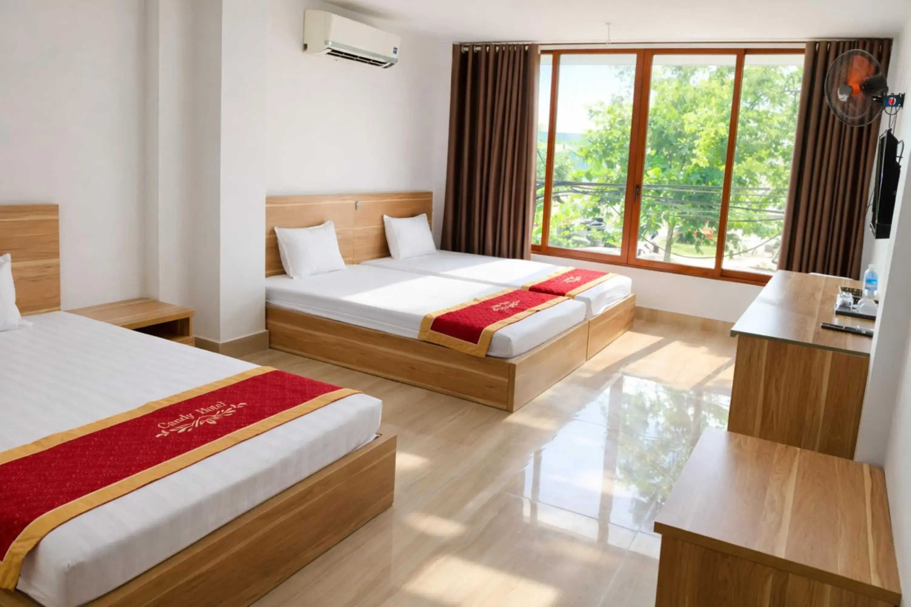 Bed in Candy Hotel Hạ Long Bed in Candy Hotel Hạ Long