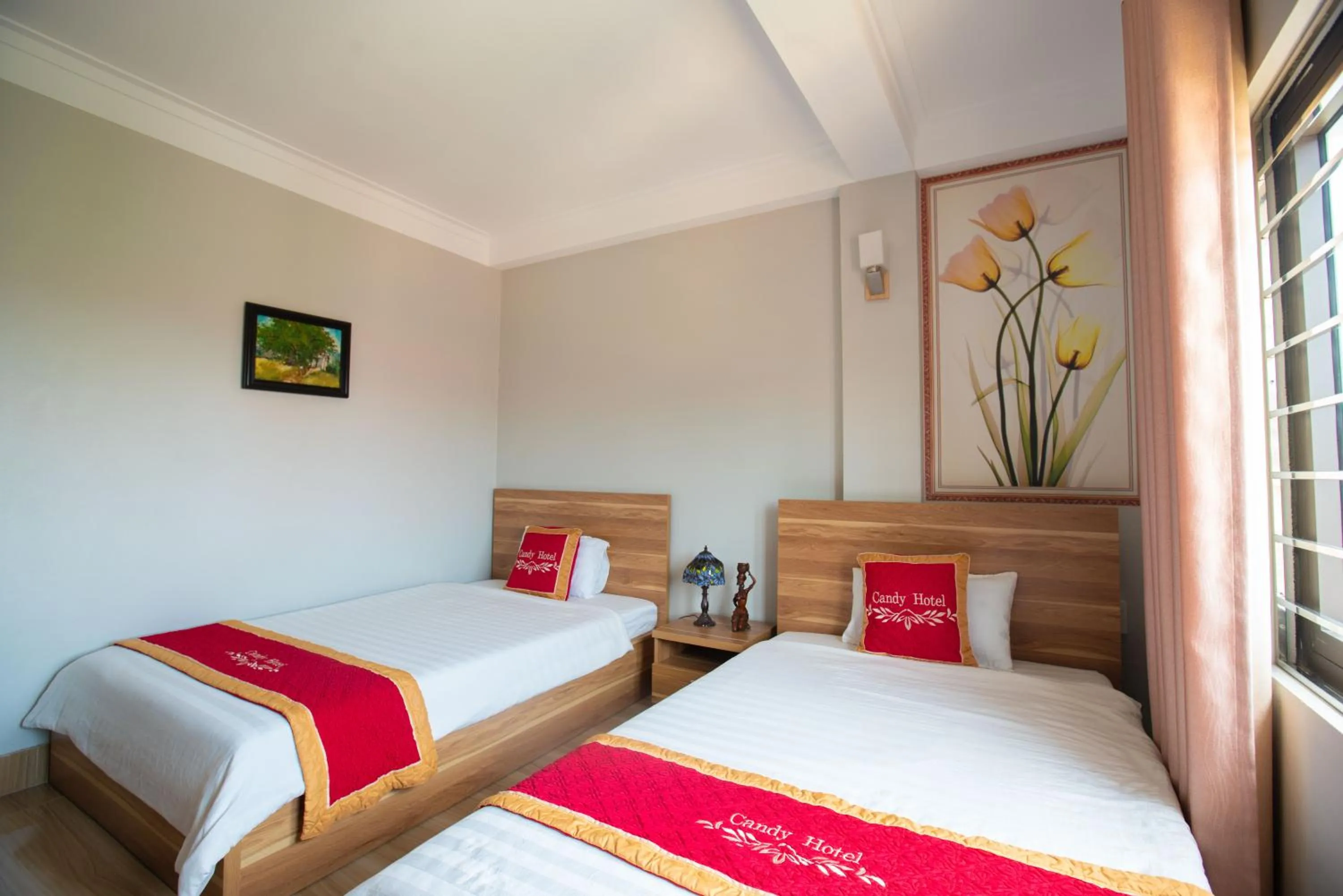 Bedroom, Bed in Candy Hotel Hạ Long