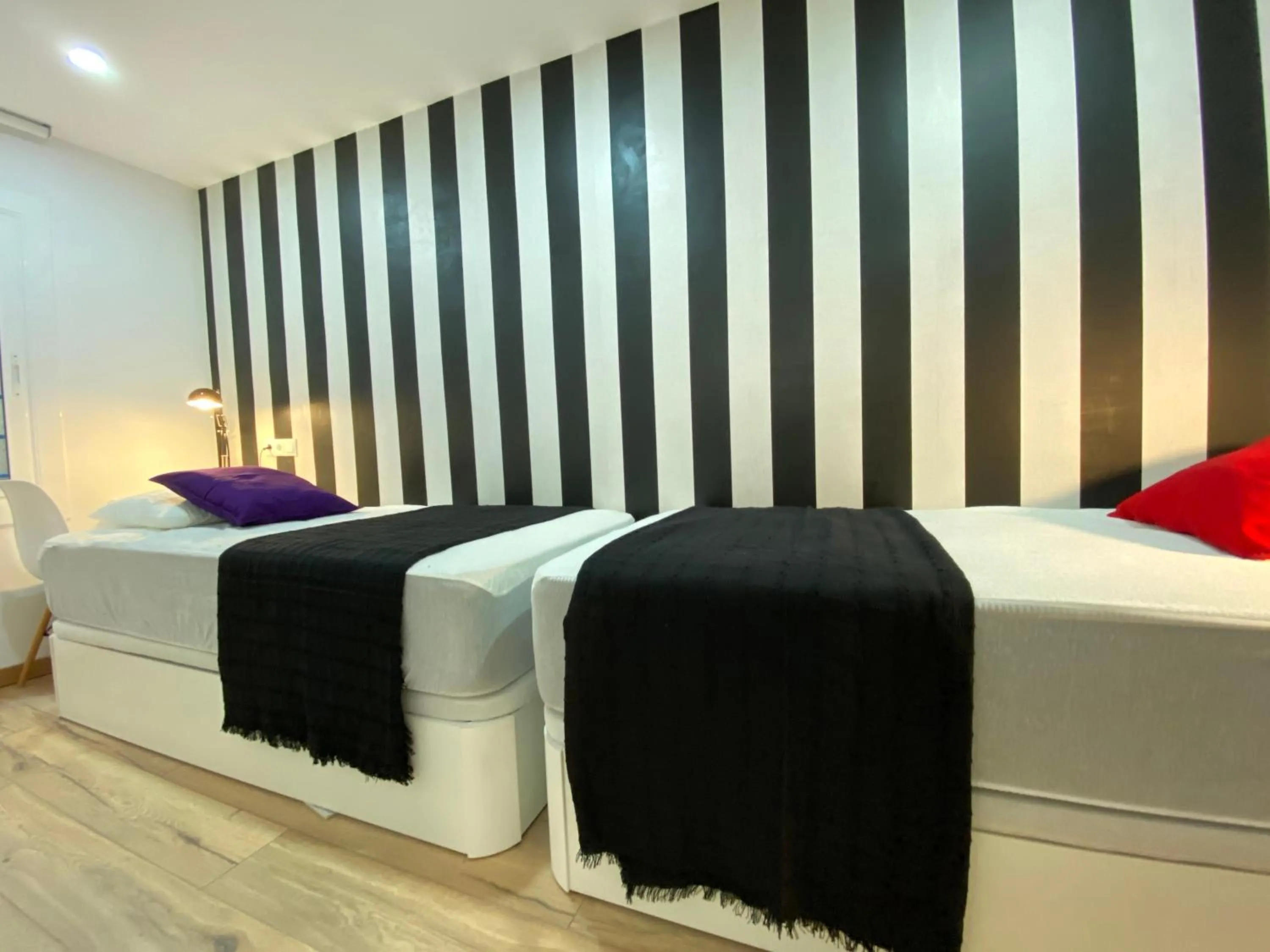 Bedroom, Bed in Besos Beach Gem II By MyRentalHost