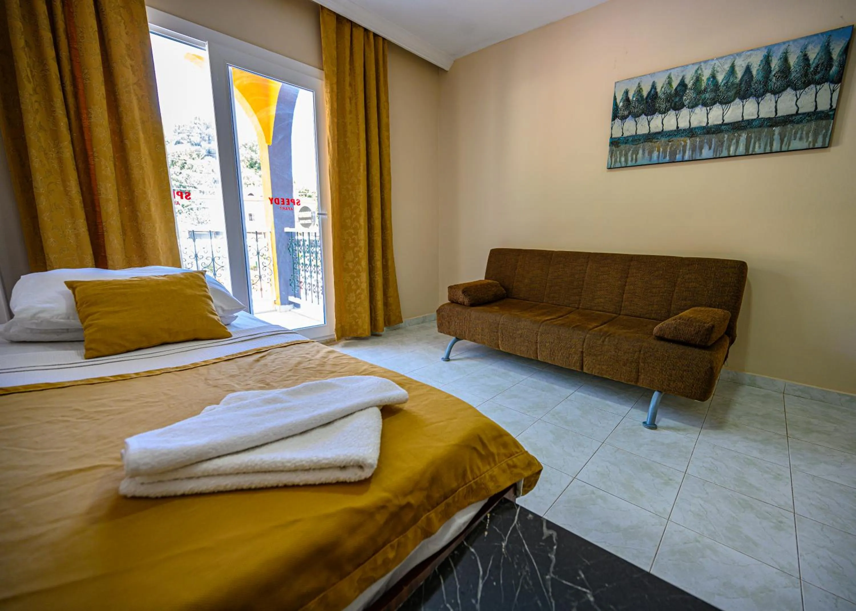 Living room in Speedy Apart Otel