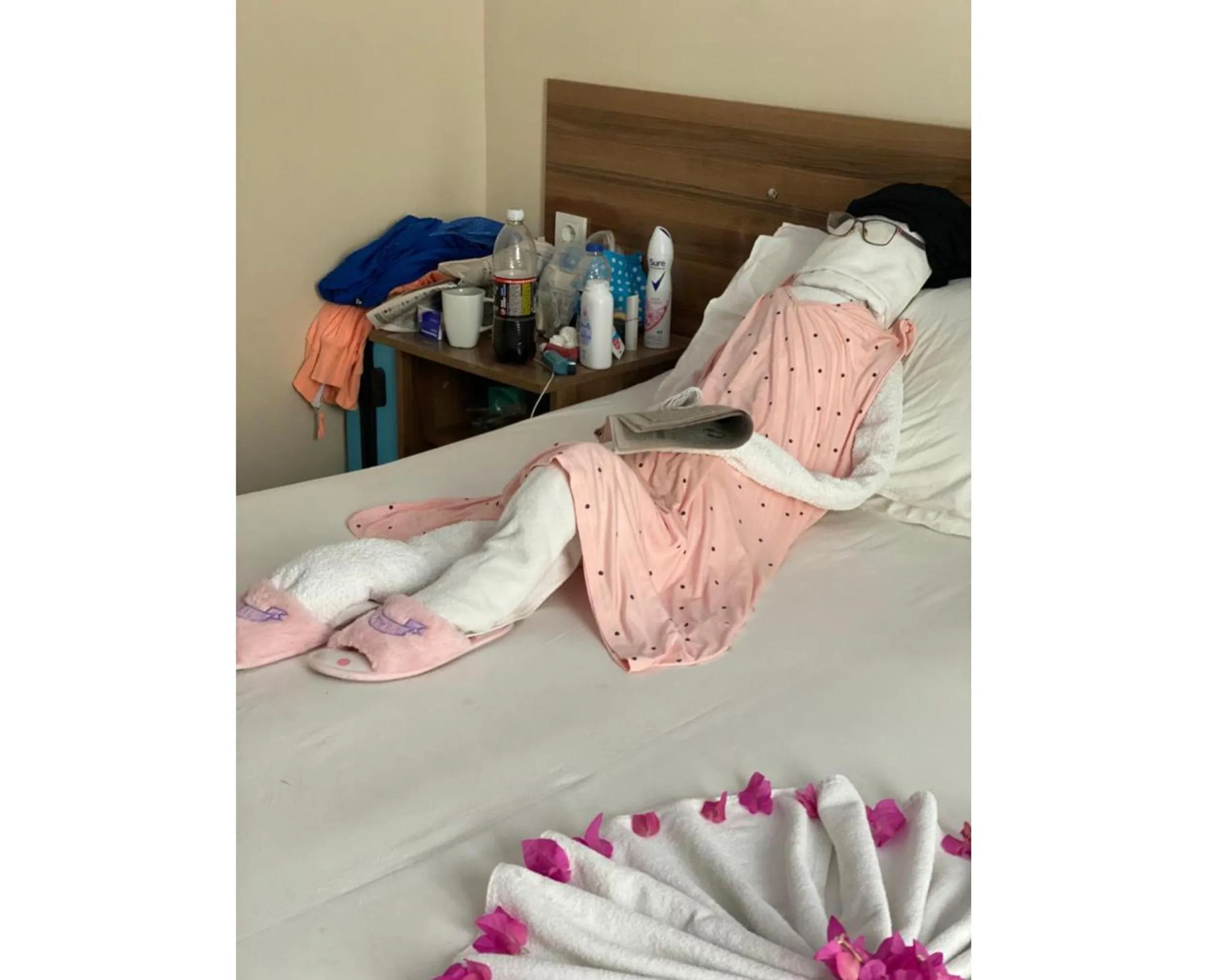 Bedroom in Speedy Apart Otel