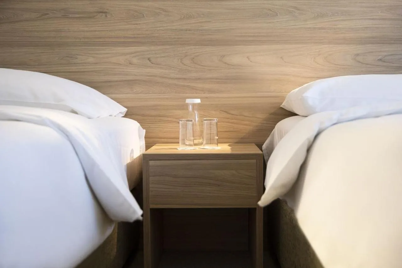 Decorative detail, Bed in Continental Hotel Lausanne