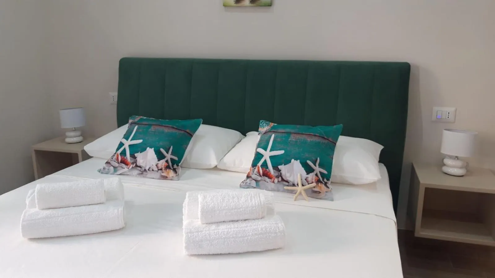 Bed in B&B Mediterraneo