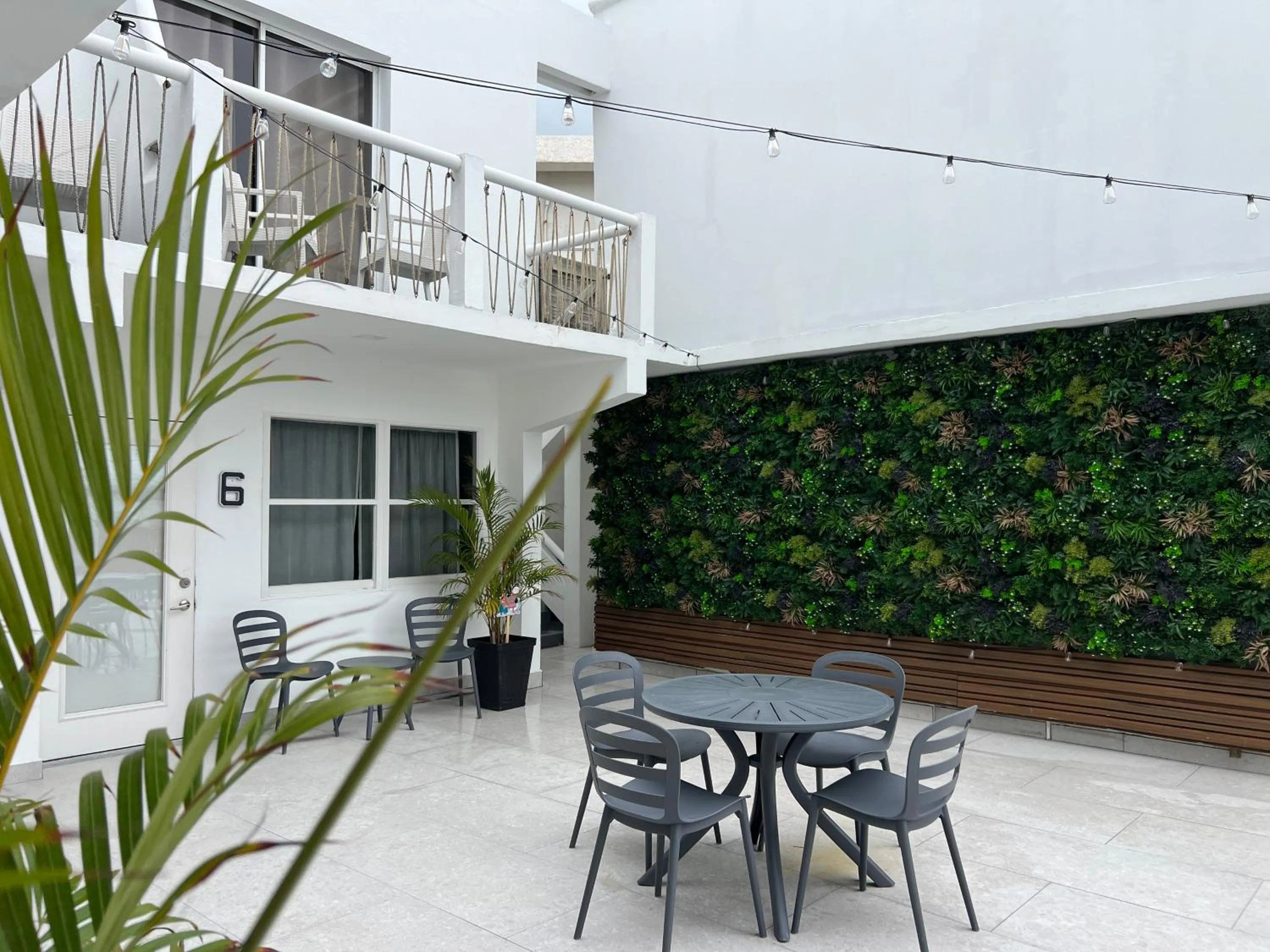 Patio in Mata Rocks Resort