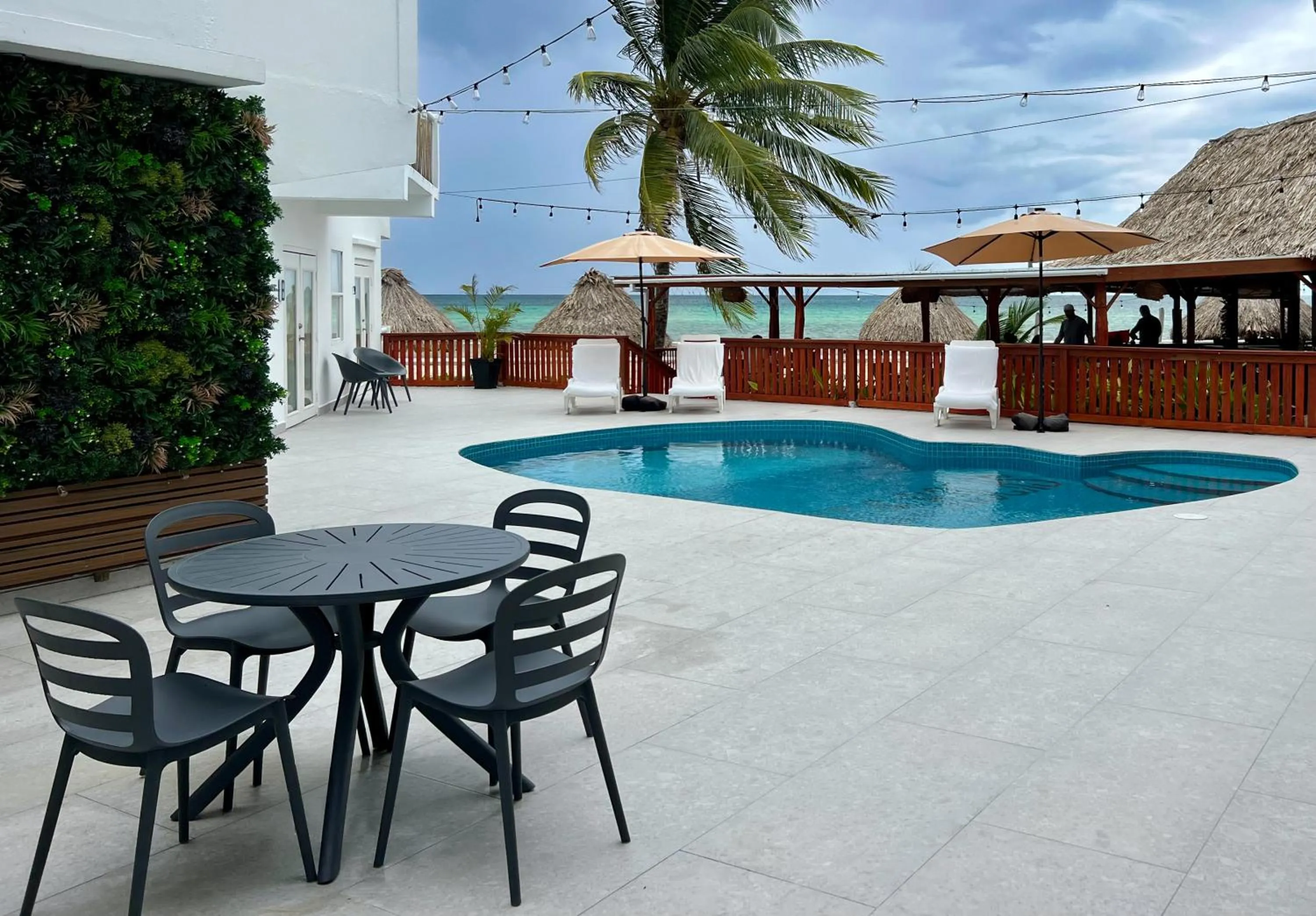 Patio in Mata Rocks Resort