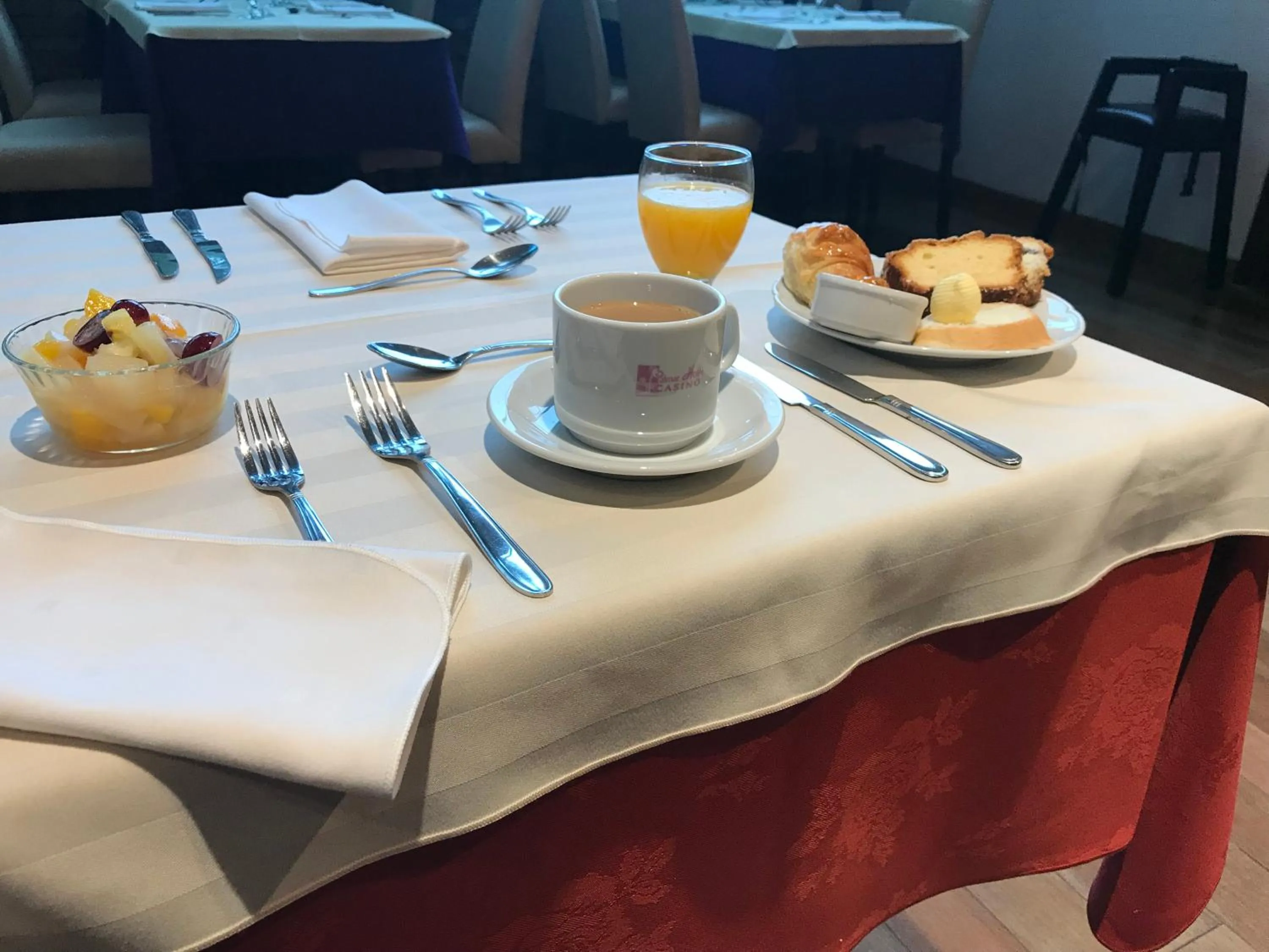 Buffet breakfast in Palmar Hotel Casino