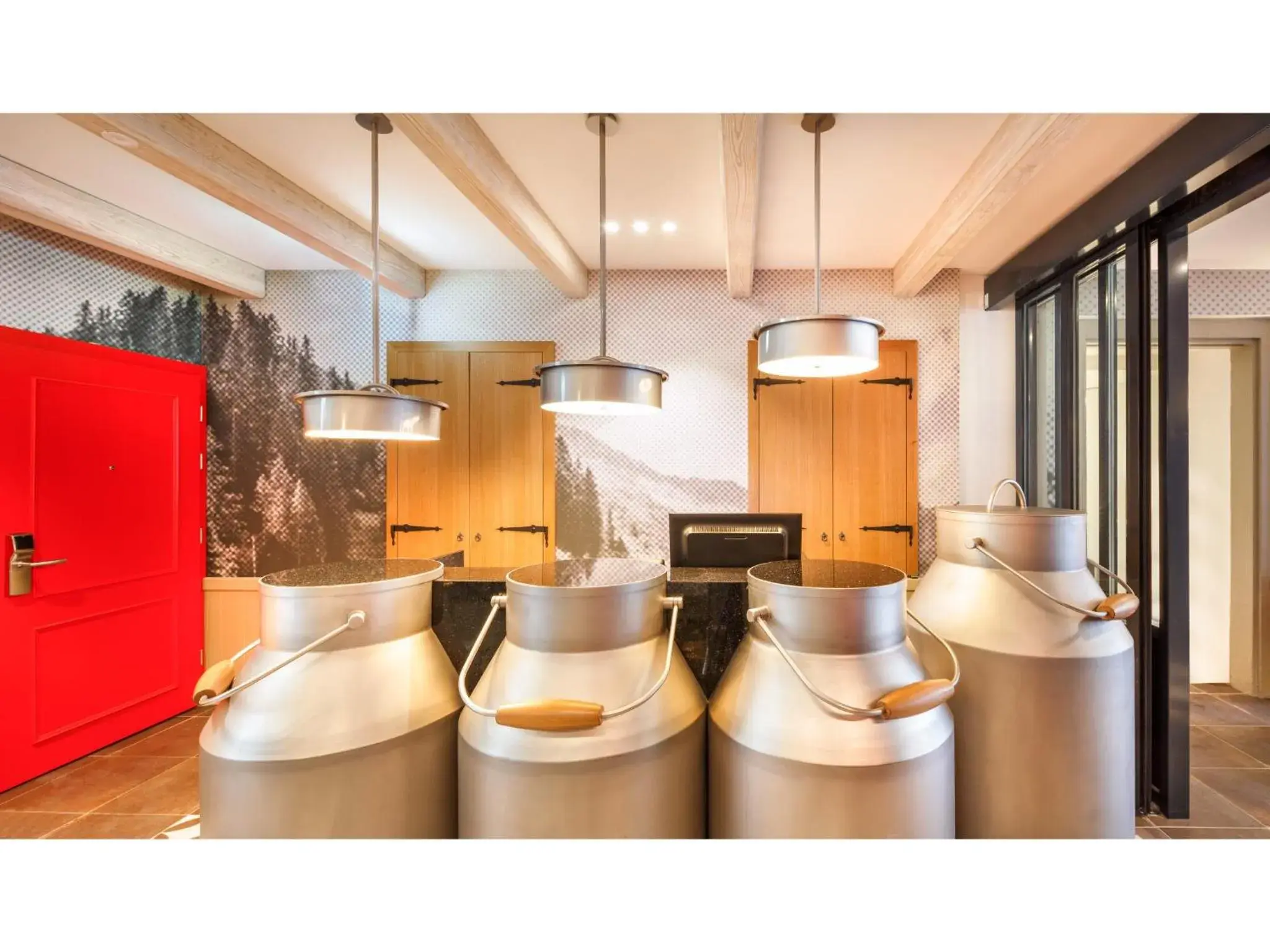 Lobby or reception in Swiss Night by Fassbind Lobby or reception in Swiss Night by Fassbind