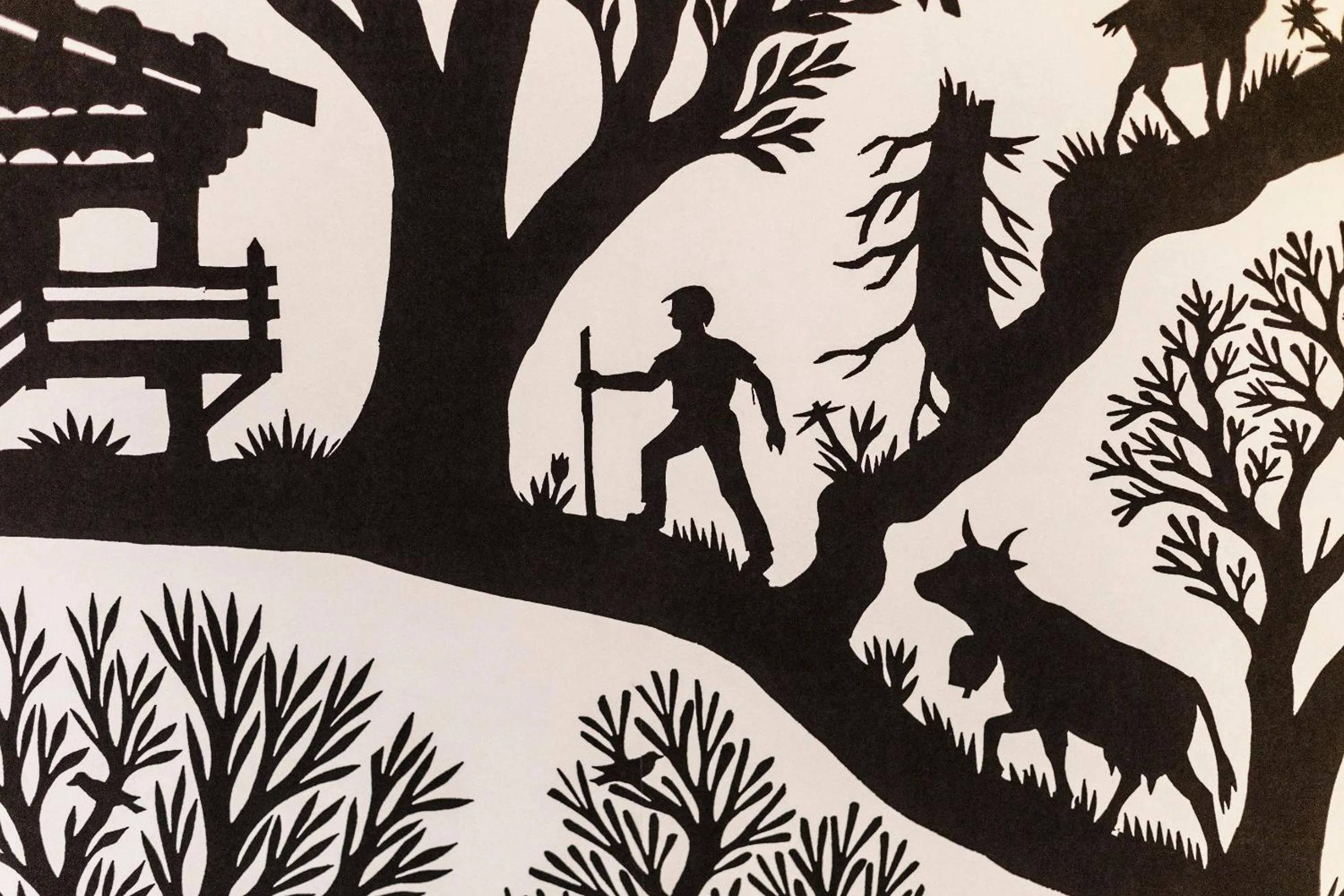 Decorative detail in Swiss Night by Fassbind