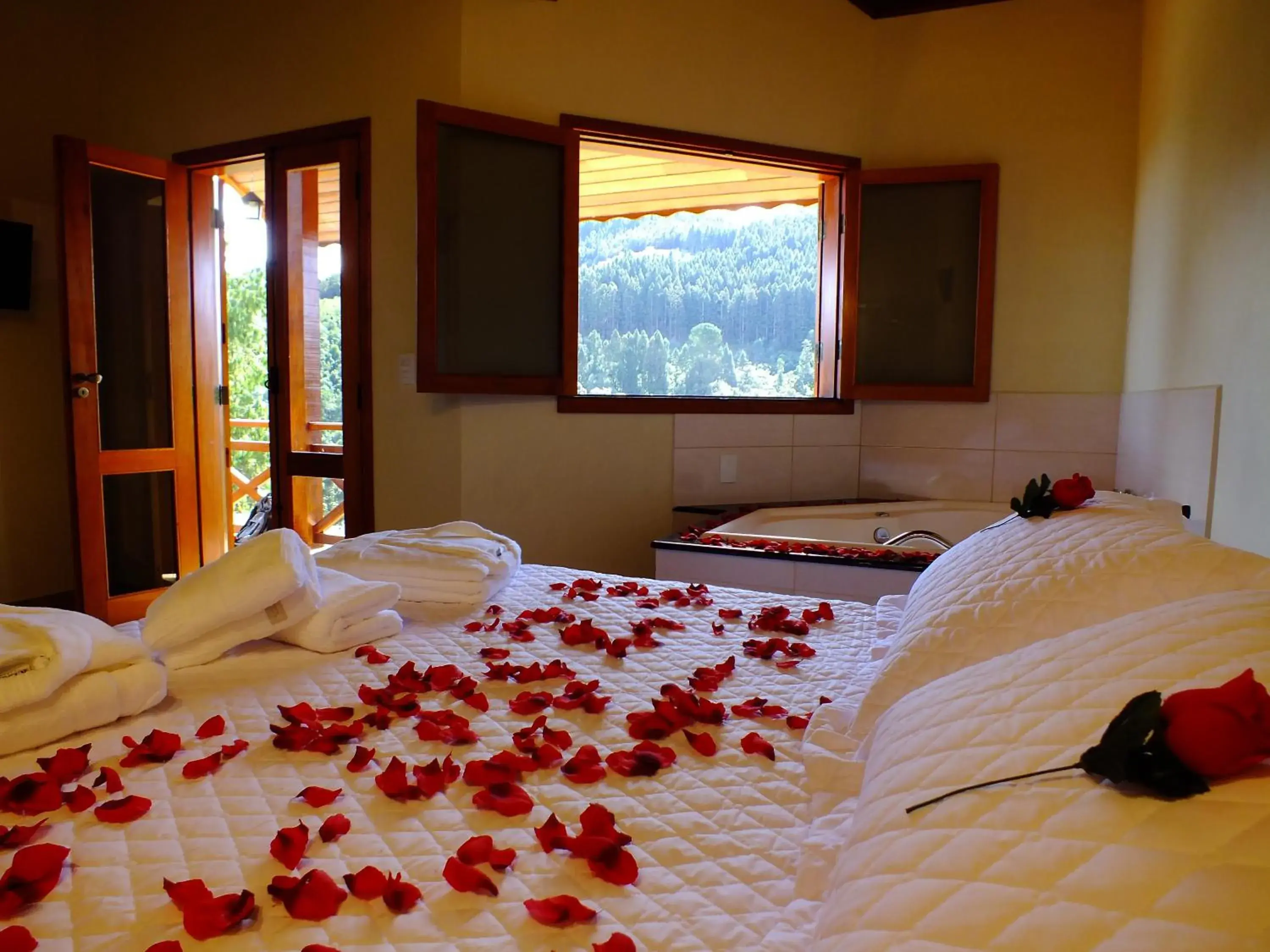 Double Room with Spa Bath in Pousada Vista da Serra Monte Verde Double Room with Spa Bath in Pousada Vista da Serra Monte Verde