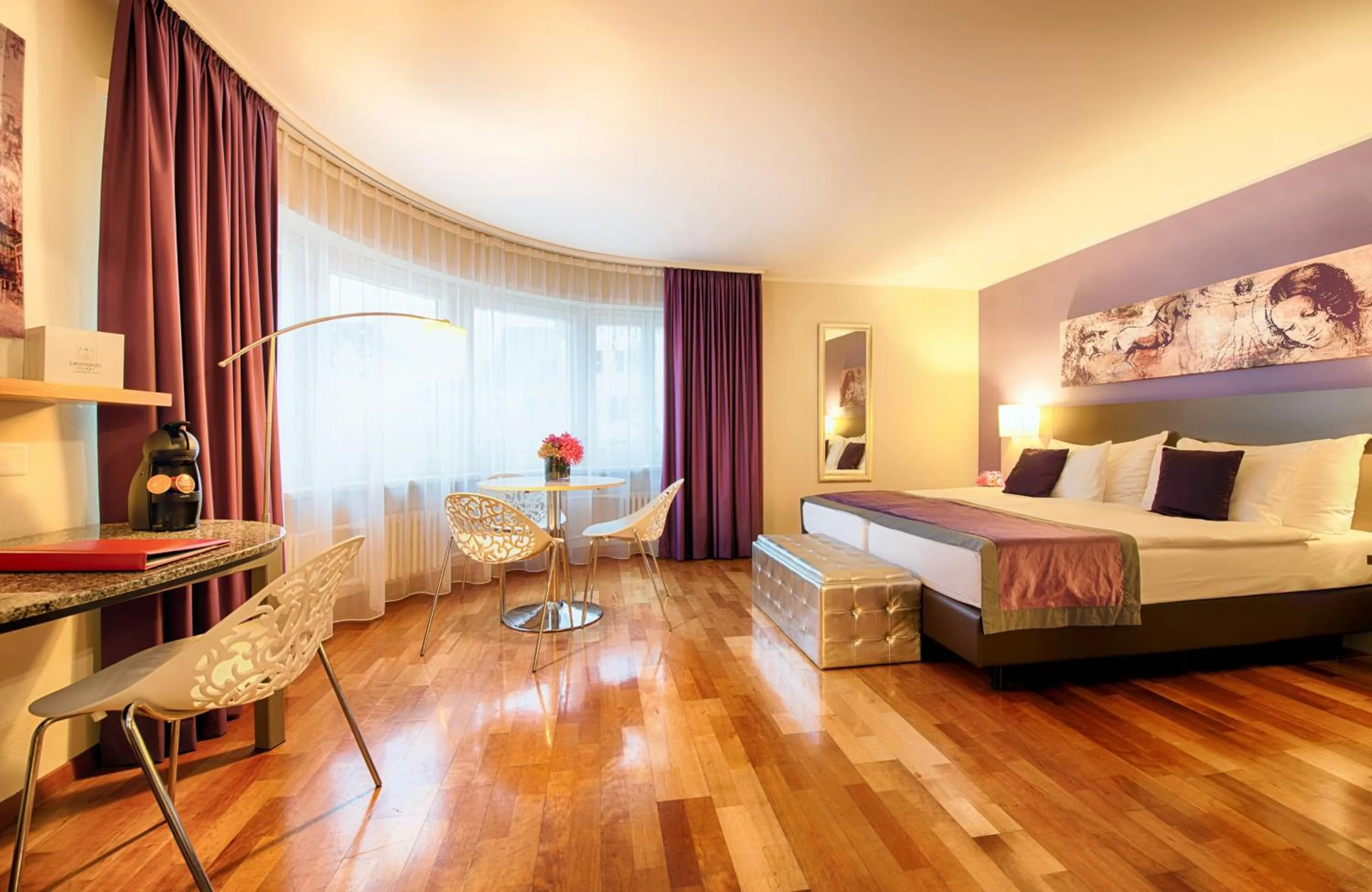 Photo of the whole room, Bed in Leonardo Boutique Hotel Rigihof Zurich