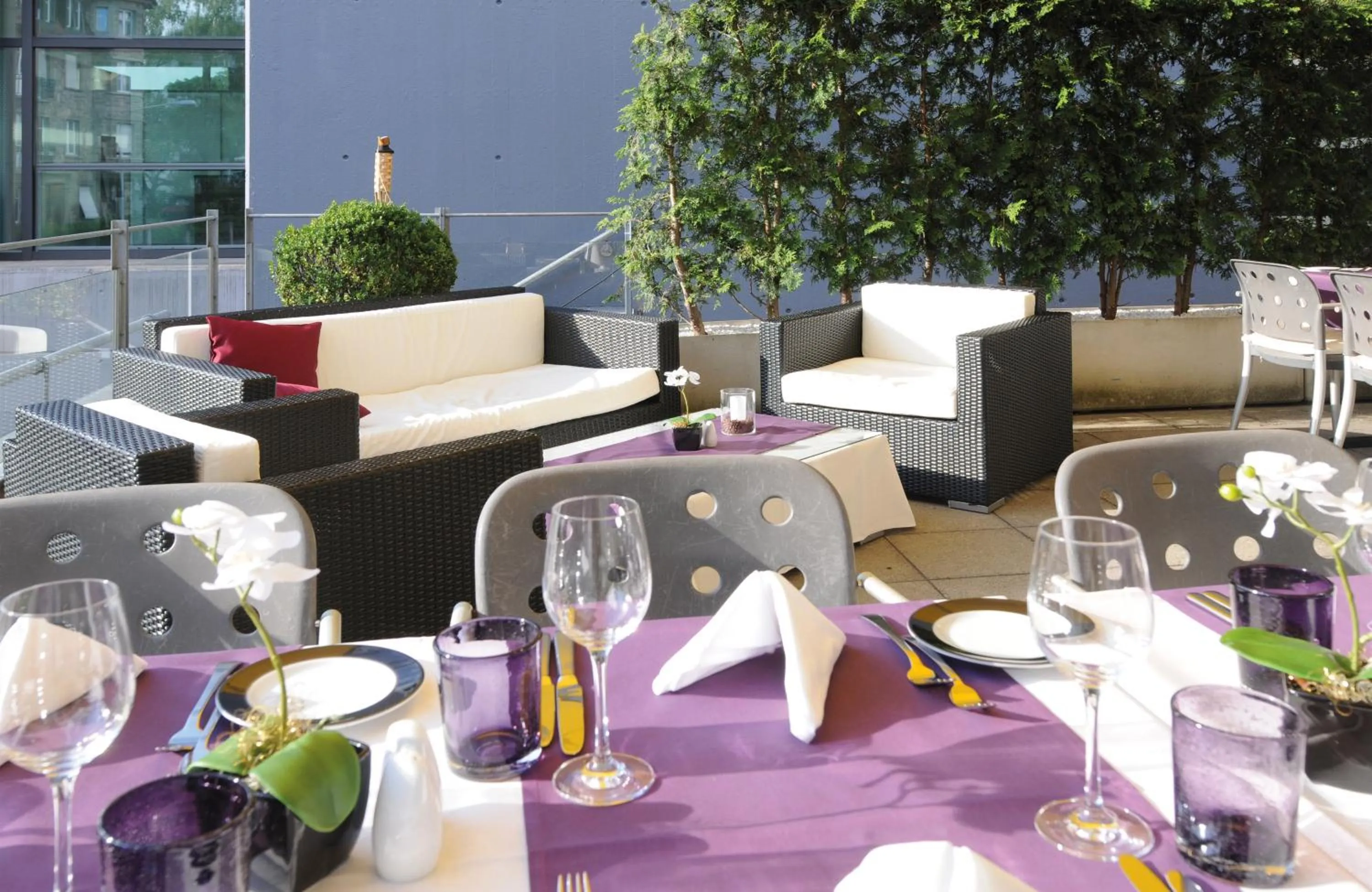 Balcony/Terrace in Leonardo Boutique Hotel Rigihof Zurich