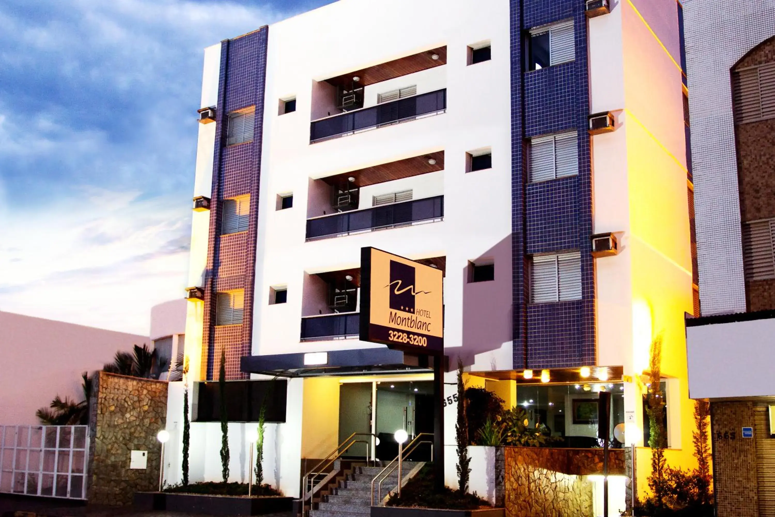 Property building in Montblanc Hotel Property building in Montblanc Hotel