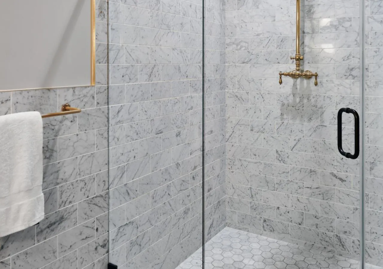 Shower in The Darling