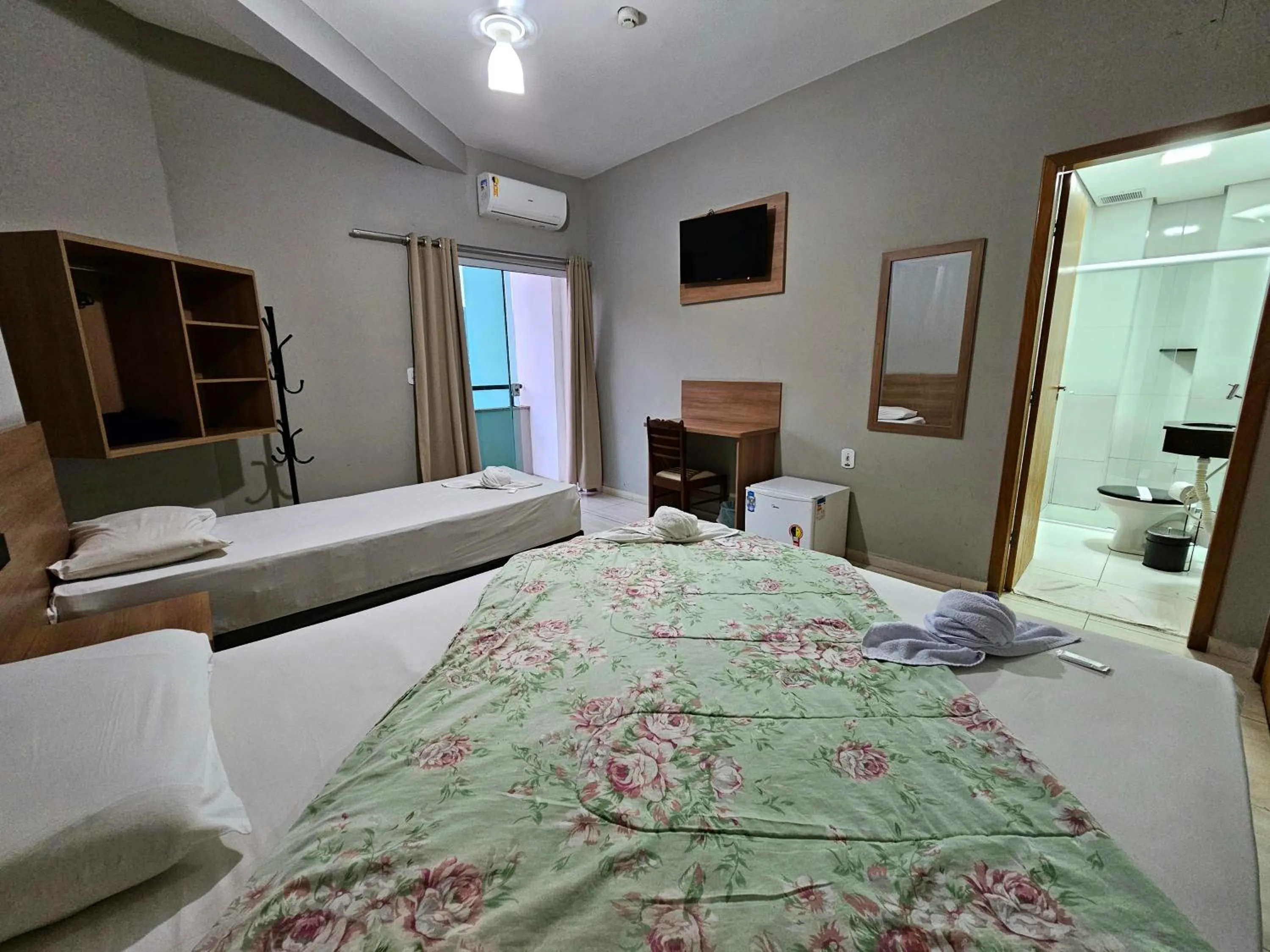 Bed in MAPP Hotel Aparecida-SP