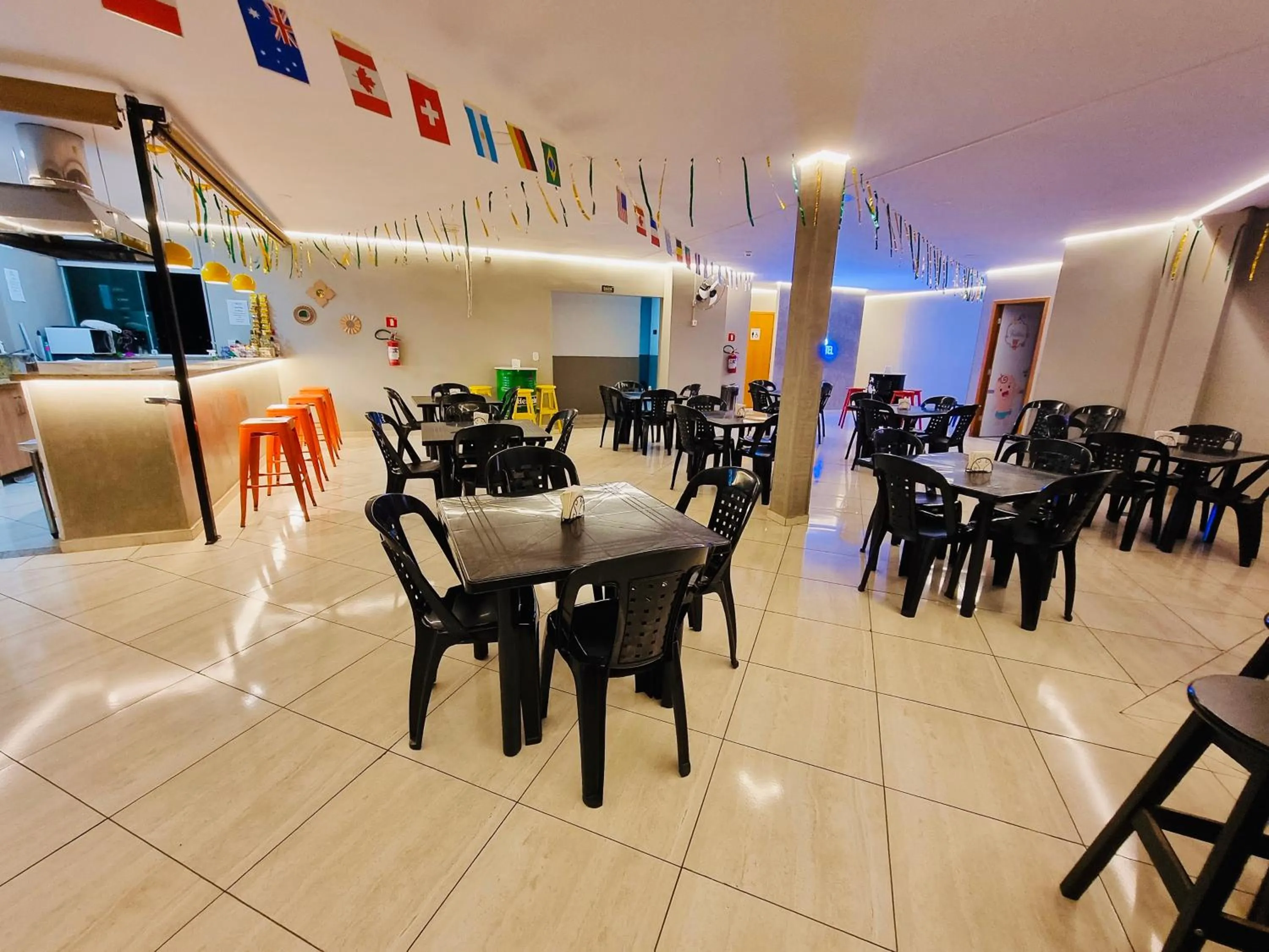 Lounge or bar in MAPP Hotel Aparecida-SP
