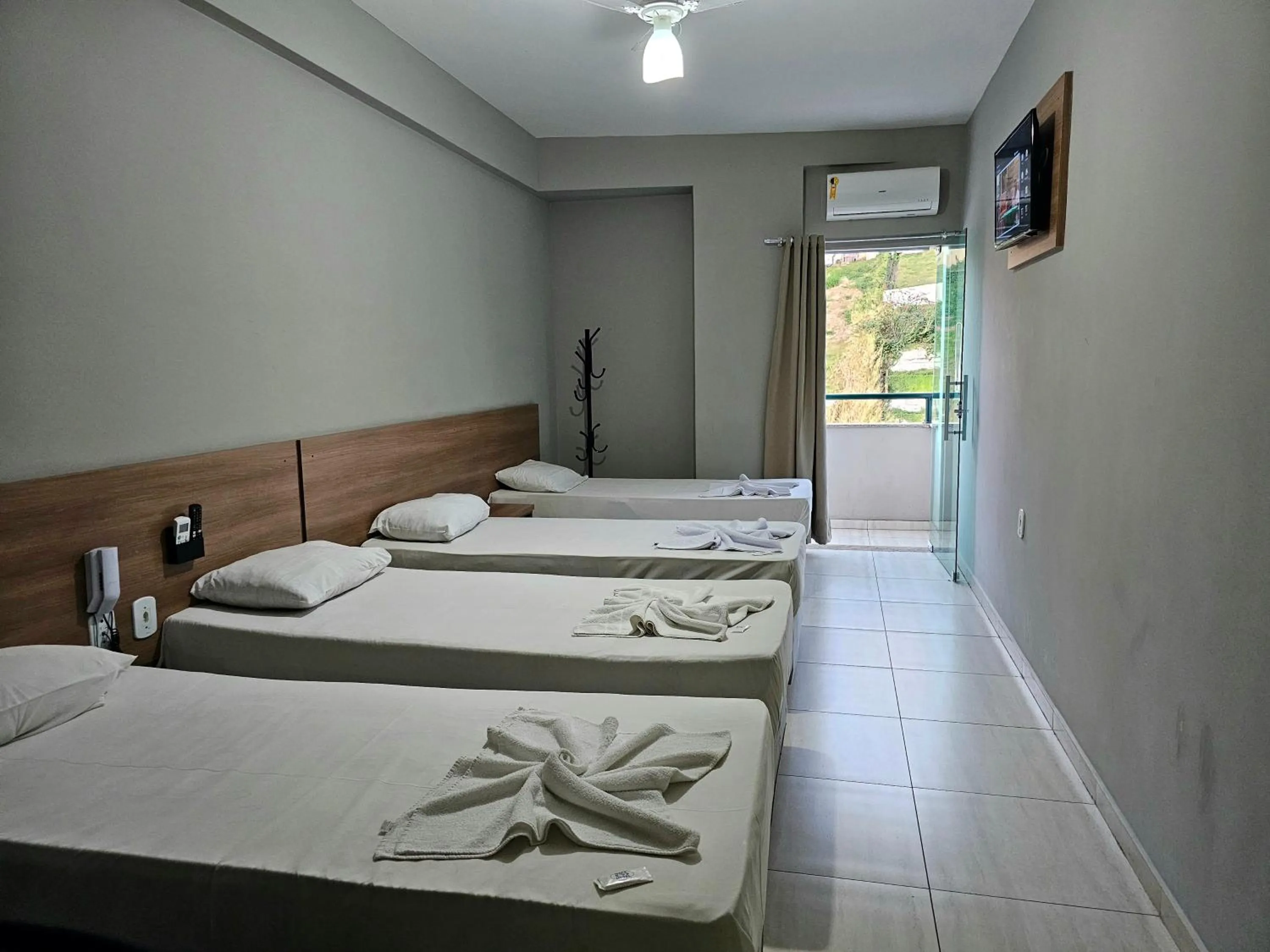 Bed in MAPP Hotel Aparecida-SP
