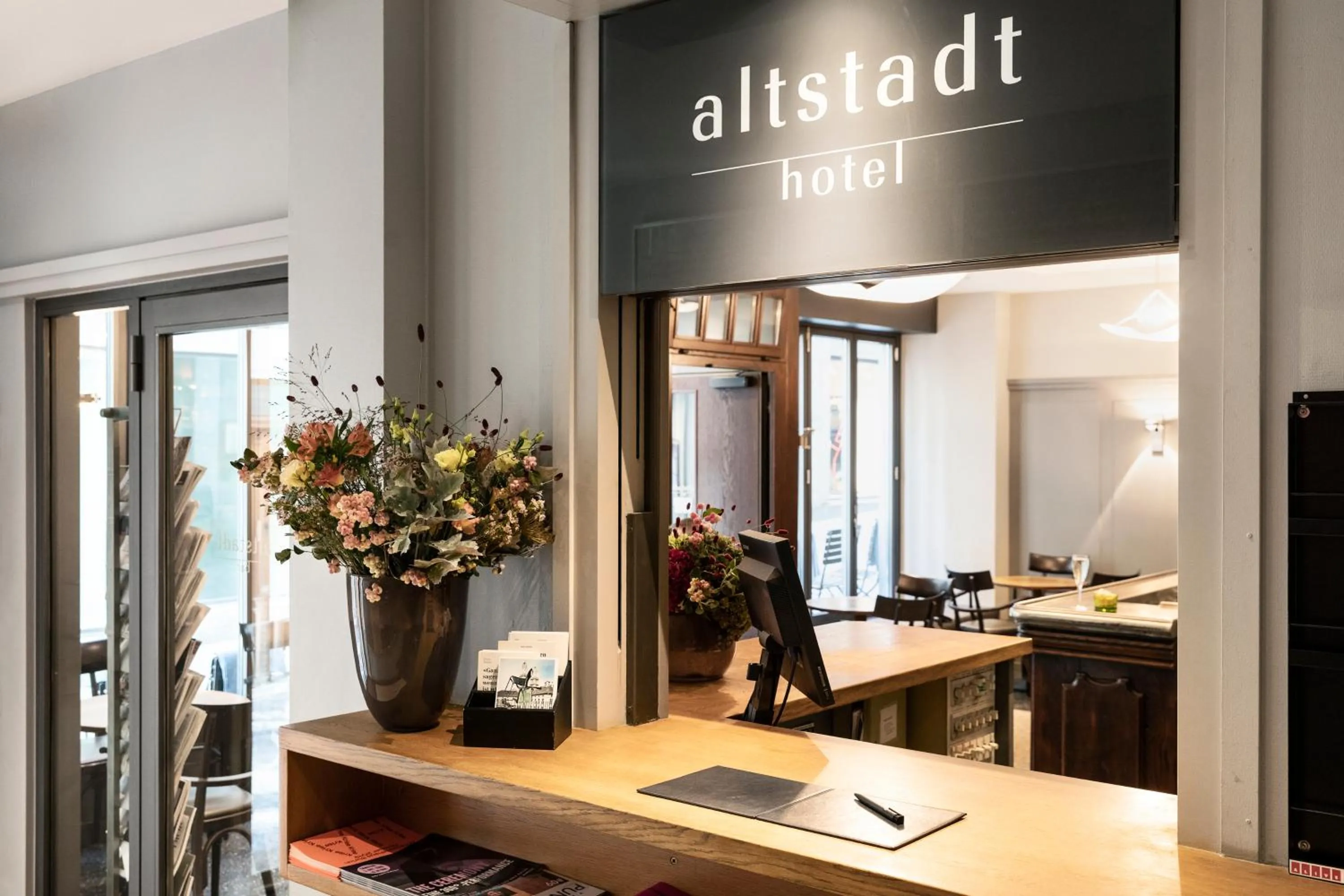 Lobby or reception in Altstadt Hotel