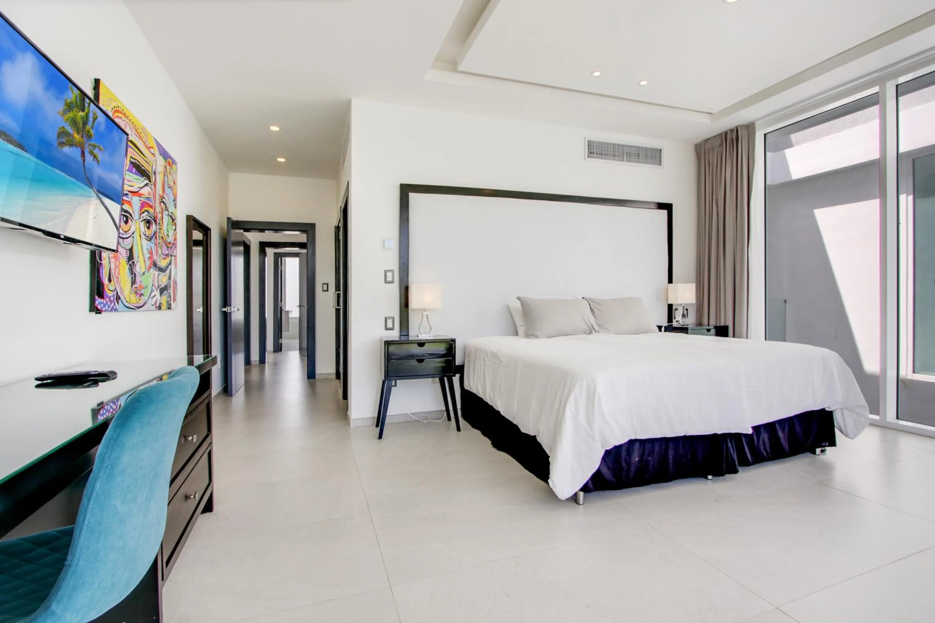 Bed in Modern Brand New Villa with Pool, Jacuzzi, Chef at Cocotal Golf & Country Club