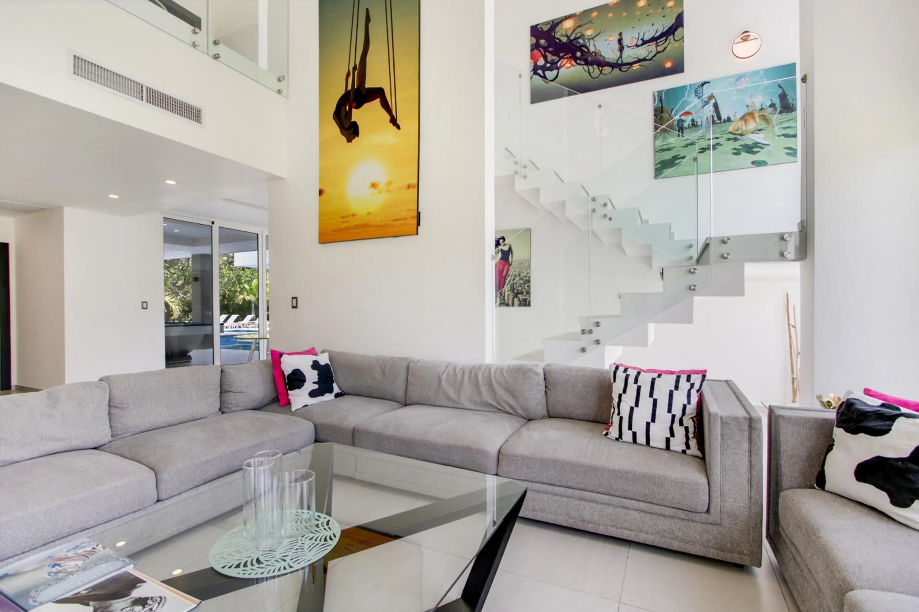 Living room in Modern Brand New Villa with Pool, Jacuzzi, Chef at Cocotal Golf & Country Club