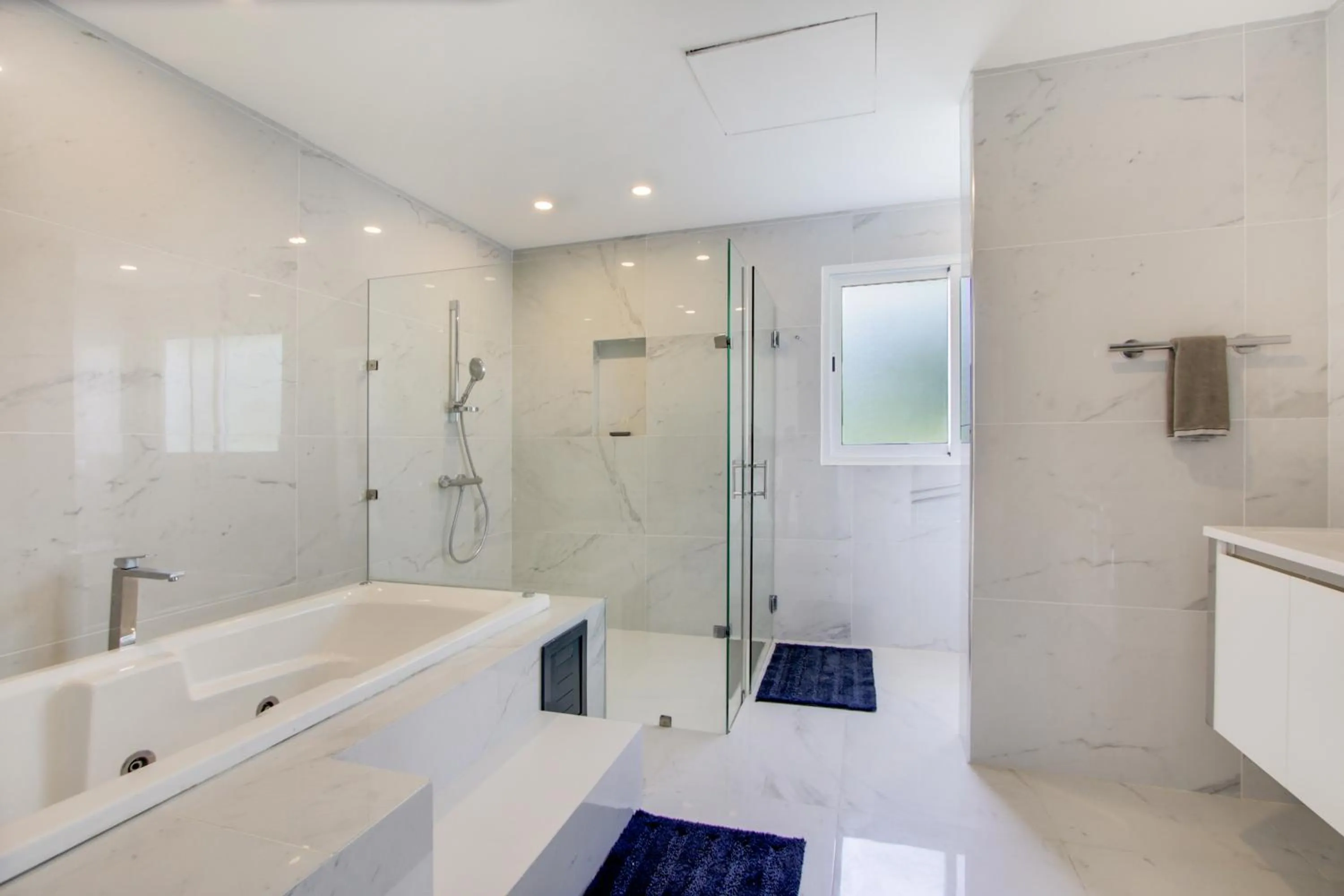 Shower in Modern Brand New Villa with Pool, Jacuzzi, Chef at Cocotal Golf & Country Club